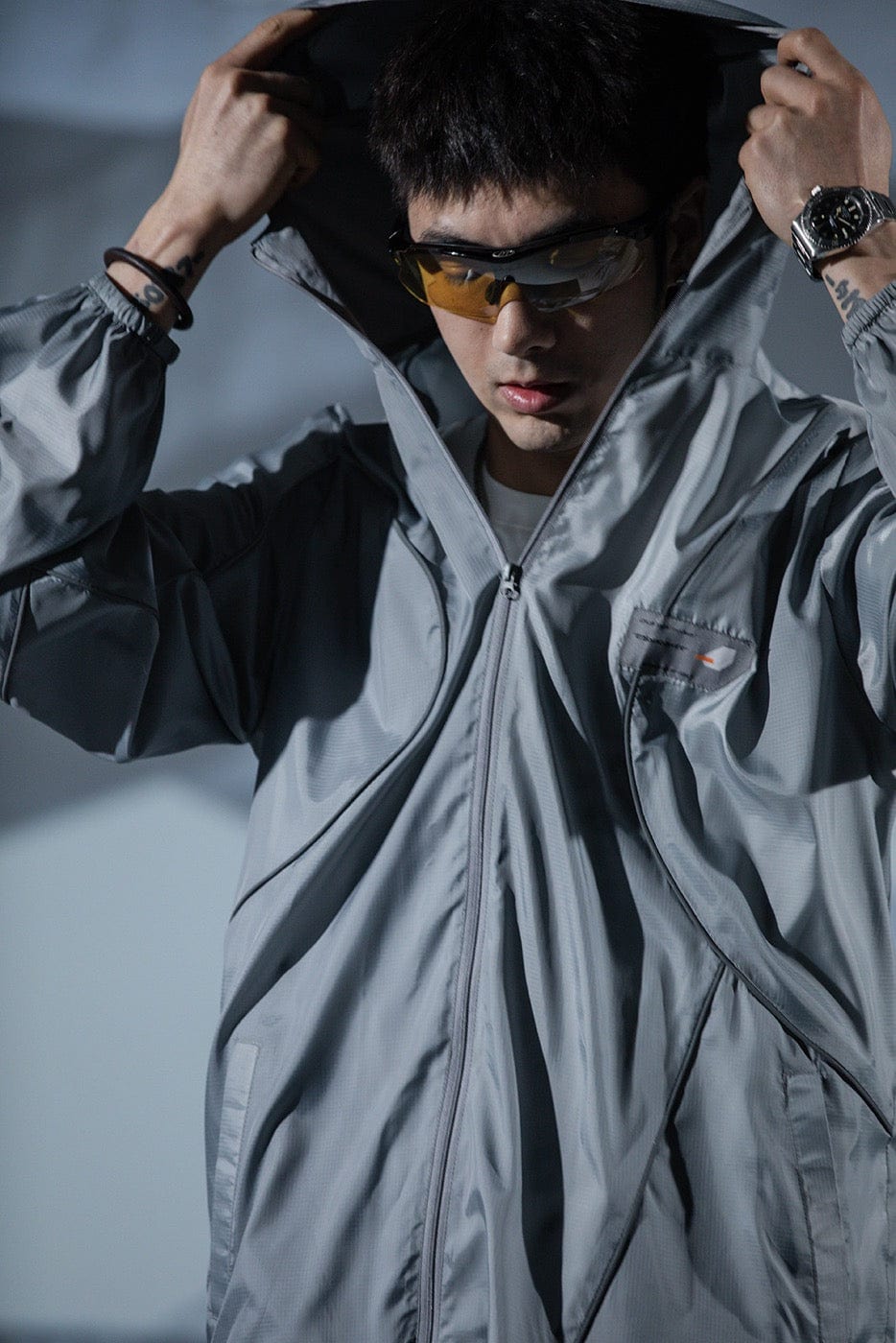 ENSHADOWER Modern Reflective Stripes Jacket