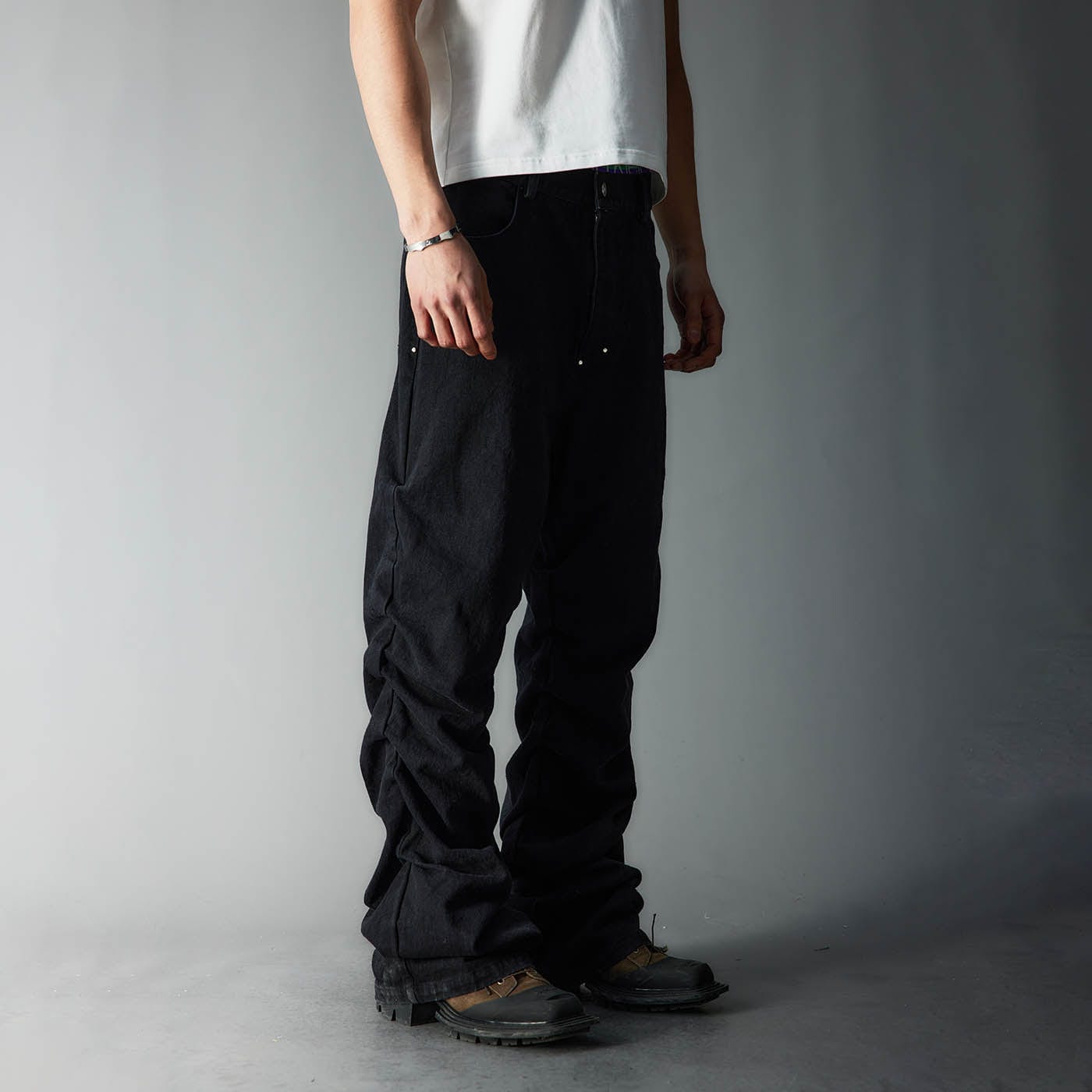 WHISTLEHUNTER Washed Stacked Jeans