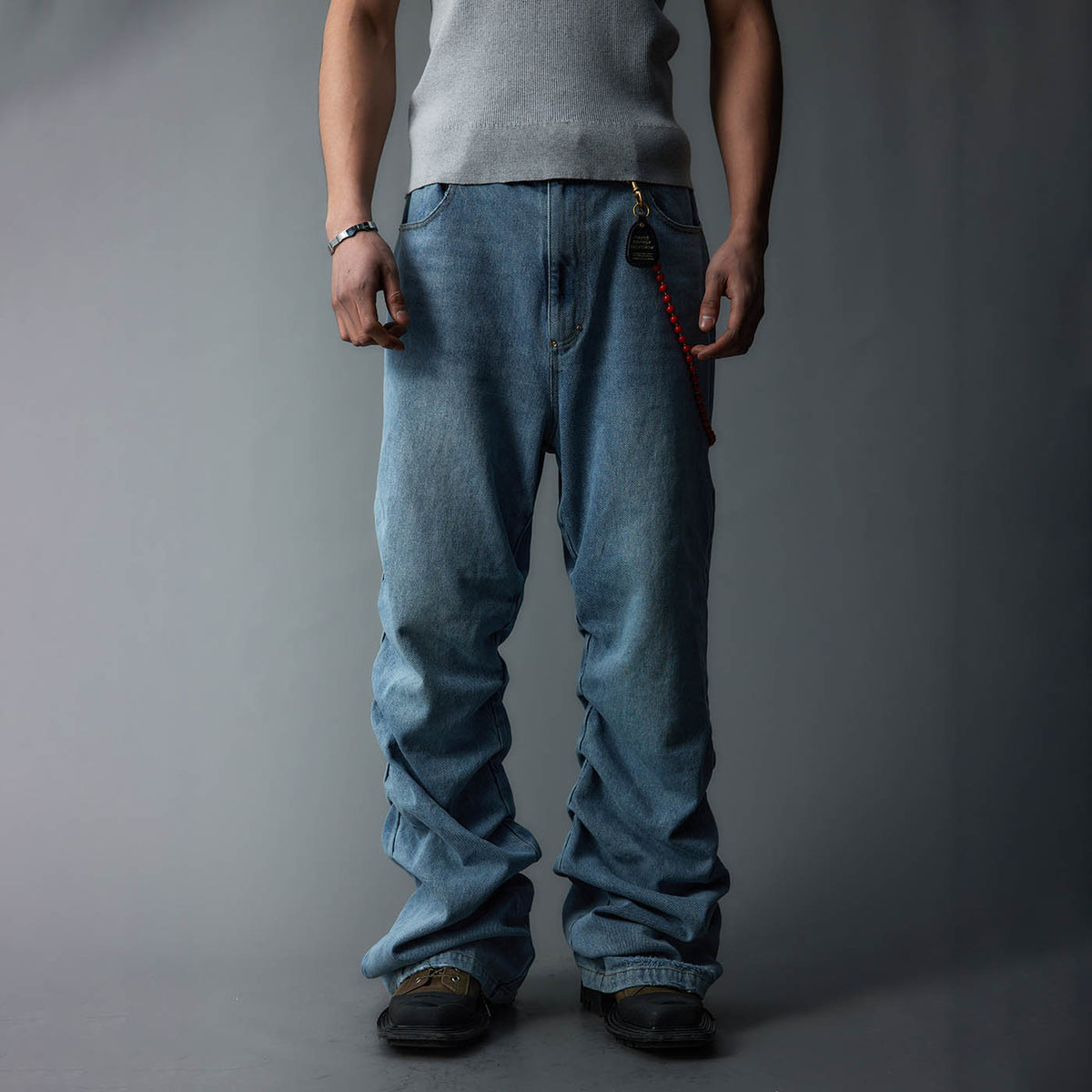 WHISTLEHUNTER Washed Stacked Jeans