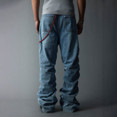 WHISTLEHUNTER Washed Stacked Jeans