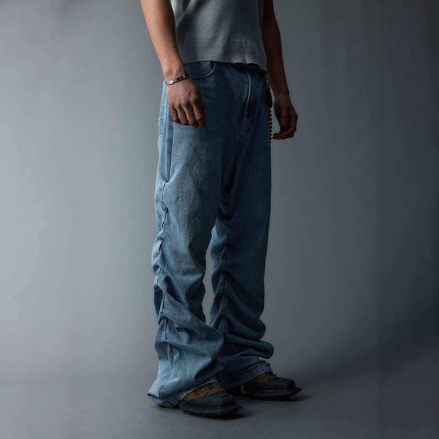 WHISTLEHUNTER Washed Stacked Jeans