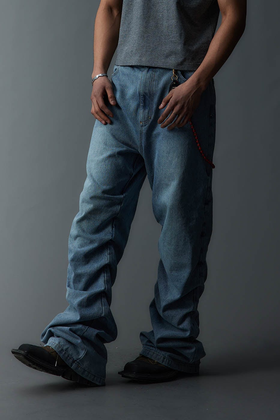 WHISTLEHUNTER Washed Stacked Jeans