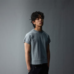 WHISTLEHUNTER Classic Stitch Leather-Tag Heavyweight T-Shirt