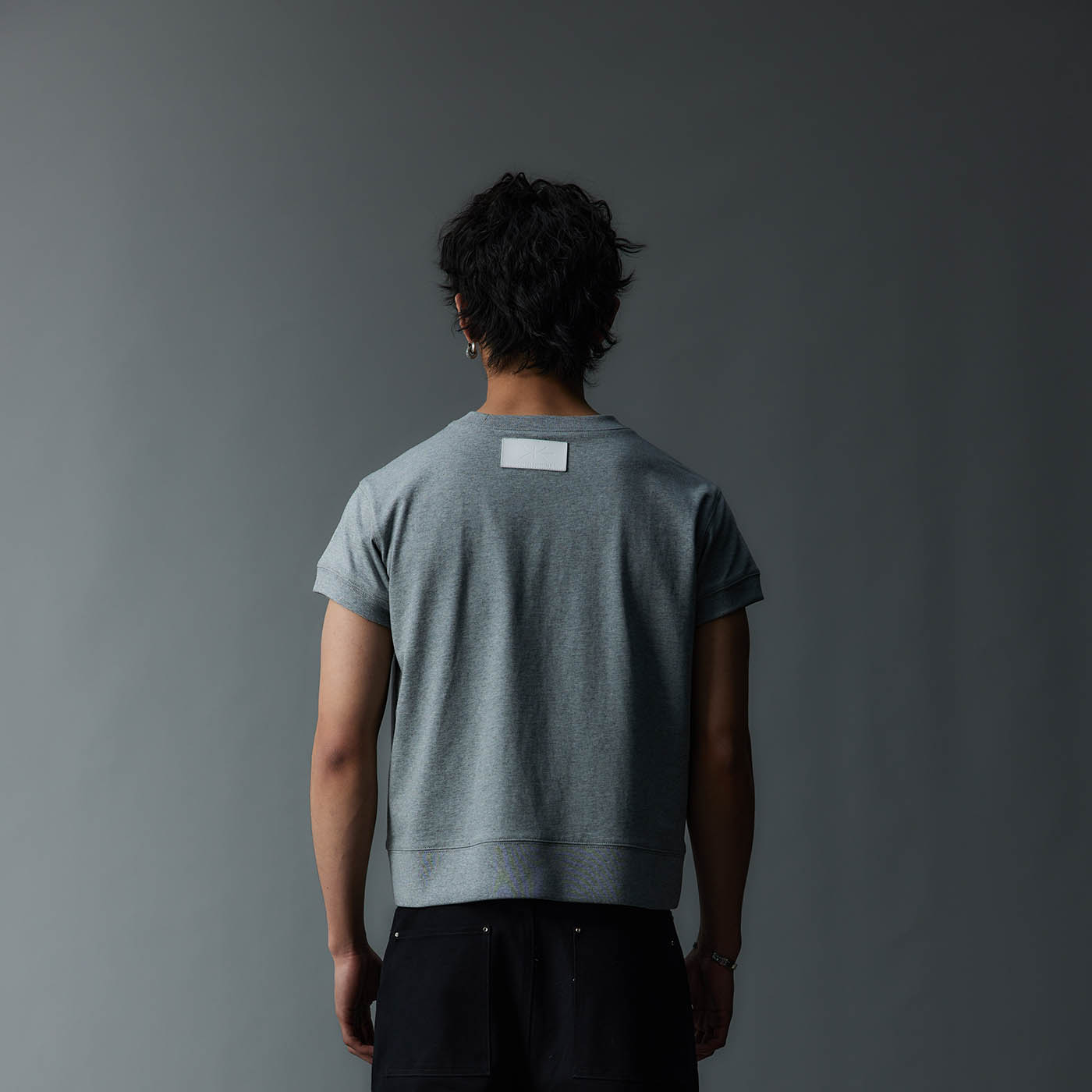 WHISTLEHUNTER Classic Stitch Leather-Tag Heavyweight T-Shirt