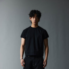 WHISTLEHUNTER Classic Stitch Leather-Tag Heavyweight T-Shirt