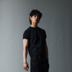 WHISTLEHUNTER Classic Stitch Leather-Tag Heavyweight T-Shirt
