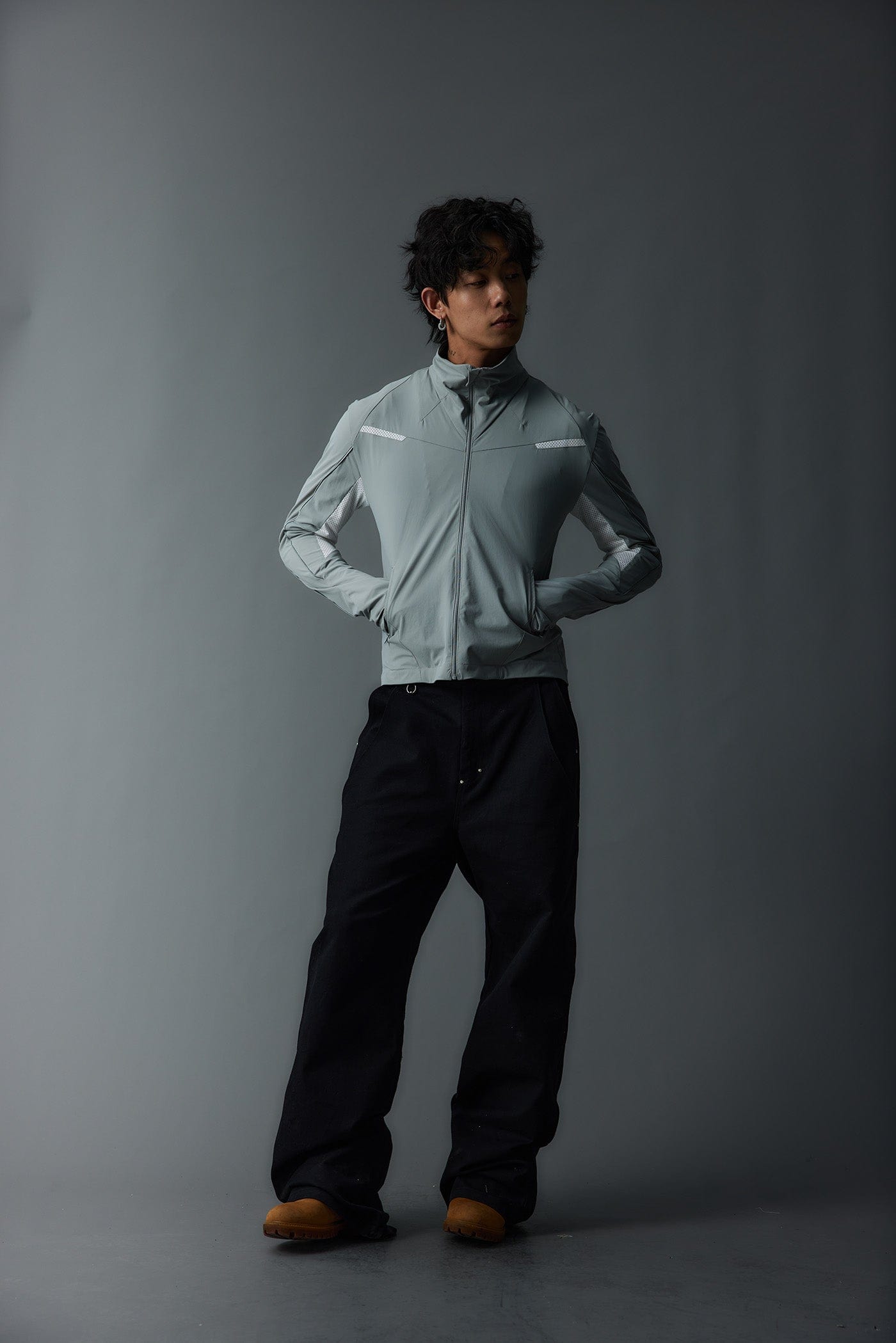 WHISTLEHUNTER Glacier Shuttle Spliced Slim Fit Jacket