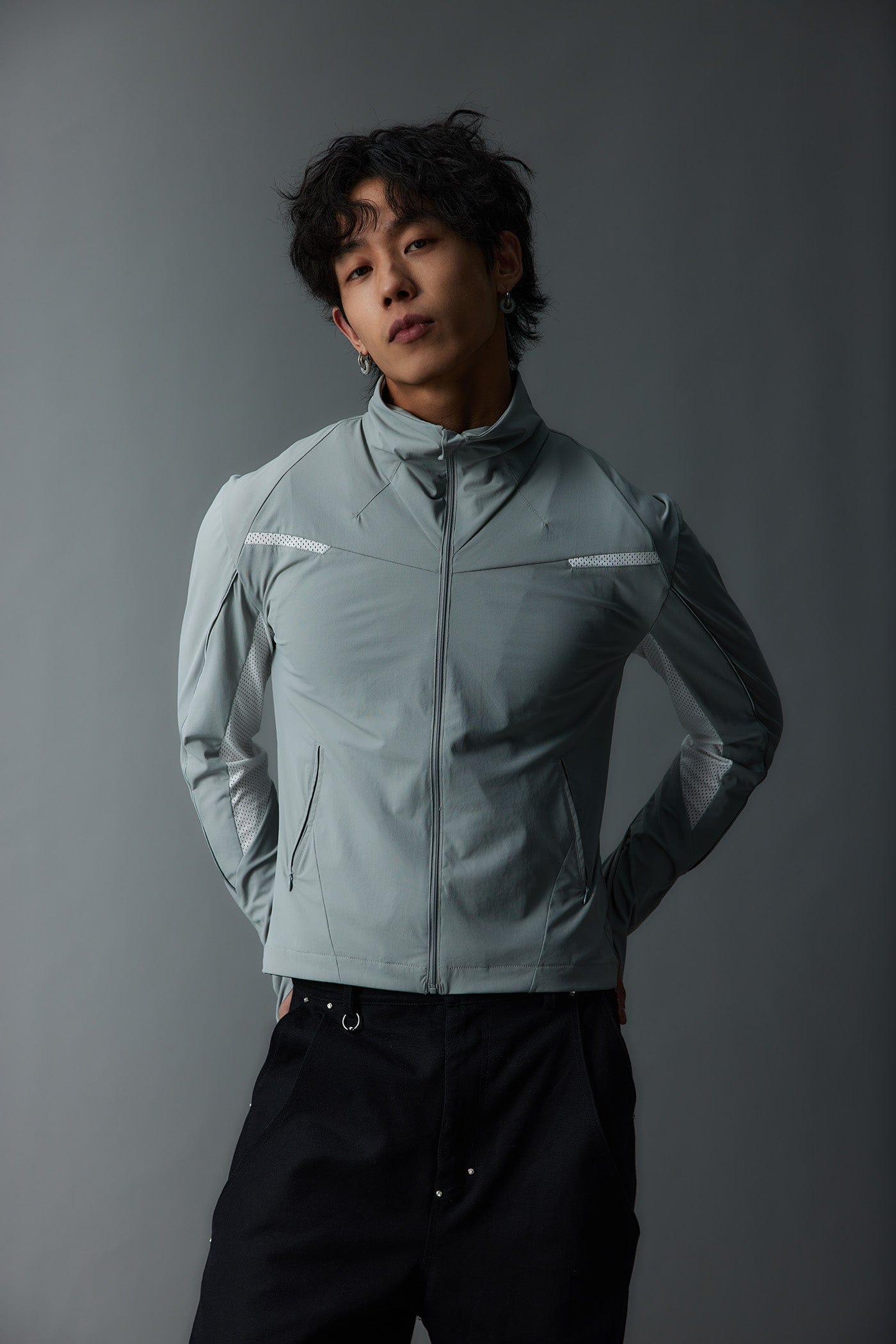 WHISTLEHUNTER Glacier Shuttle Spliced Slim Fit Jacket