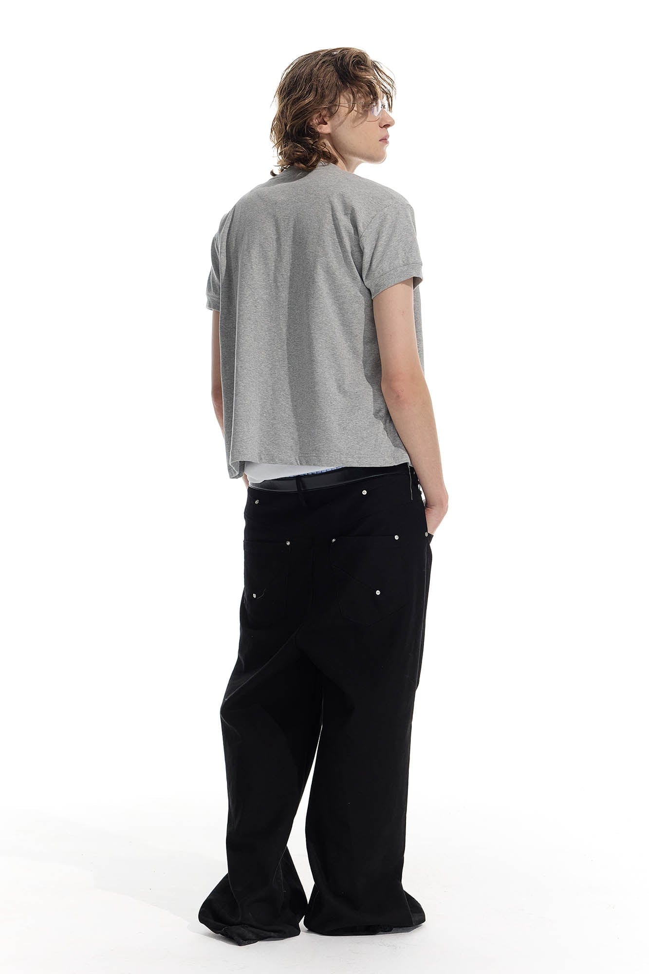 WHISTLEHUNTER Essential Wool-Blended Pocket Short-Sleeve Cardigan