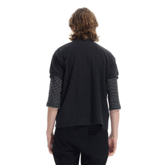 WHISTLEHUNTER Essential Wool-Blended Pocket Short-Sleeve Cardigan