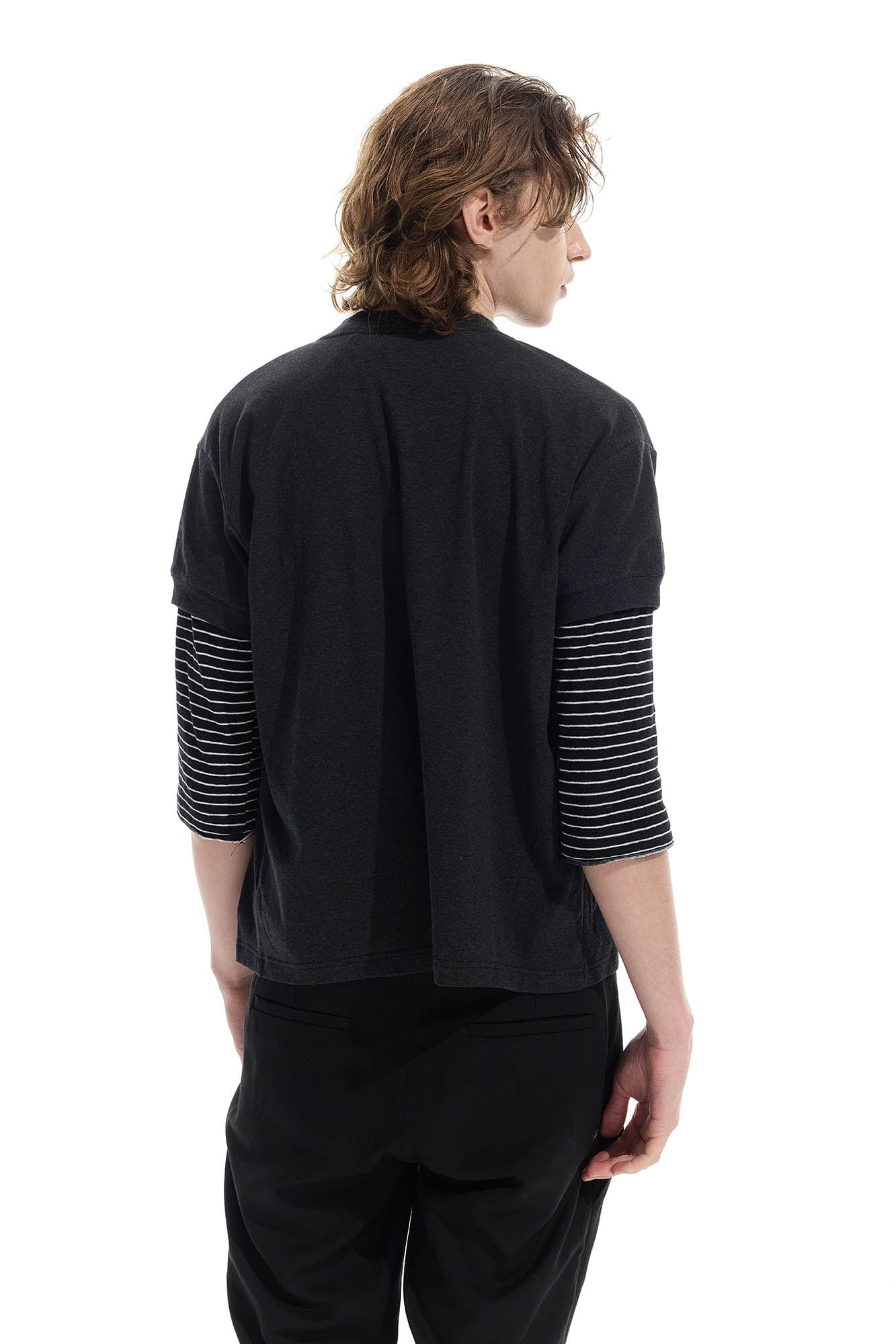 WHISTLEHUNTER Essential Wool-Blended Pocket Short-Sleeve Cardigan