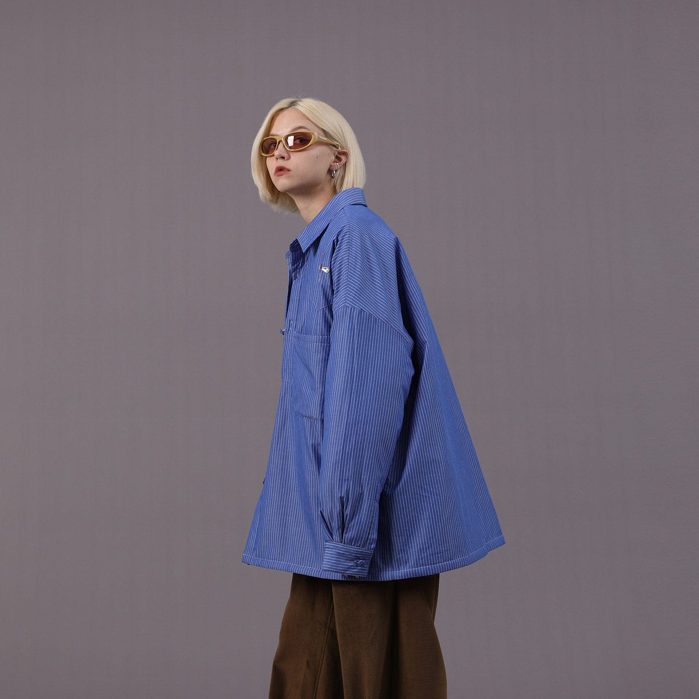 MIICHOUS Crystal Star Cotton Padded Shirt Jacket