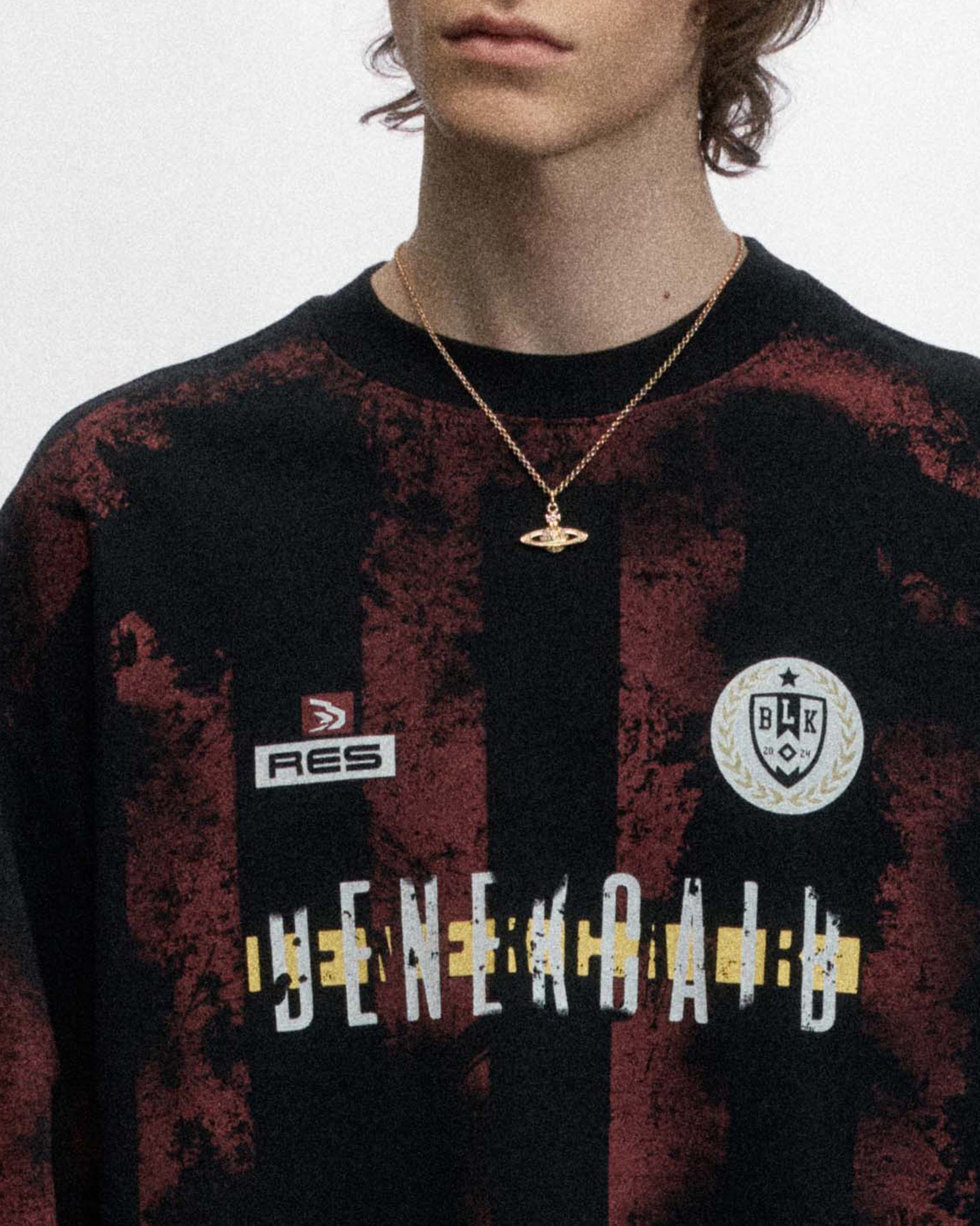 OVDY Retro Distressed Long-Sleeve Jersey