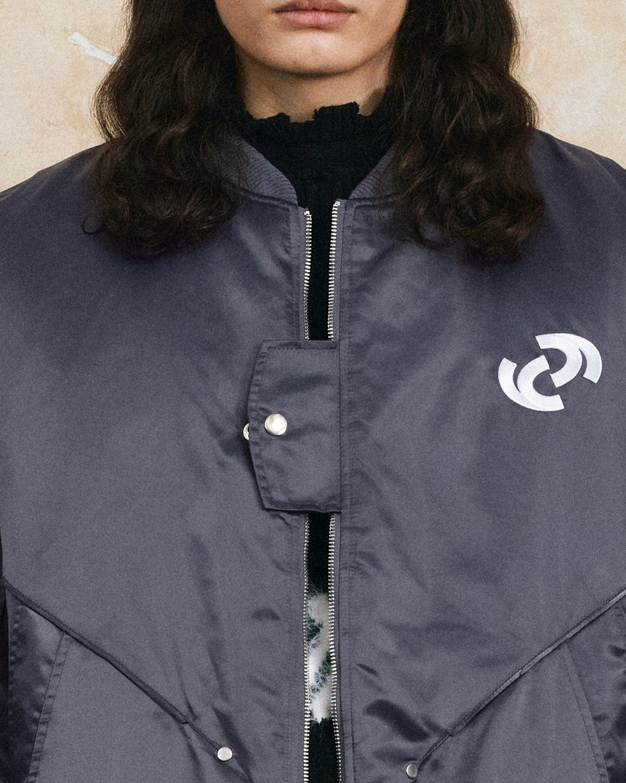 OVDY Modern Big-pocket Cotton-Padded Baseball Jacket