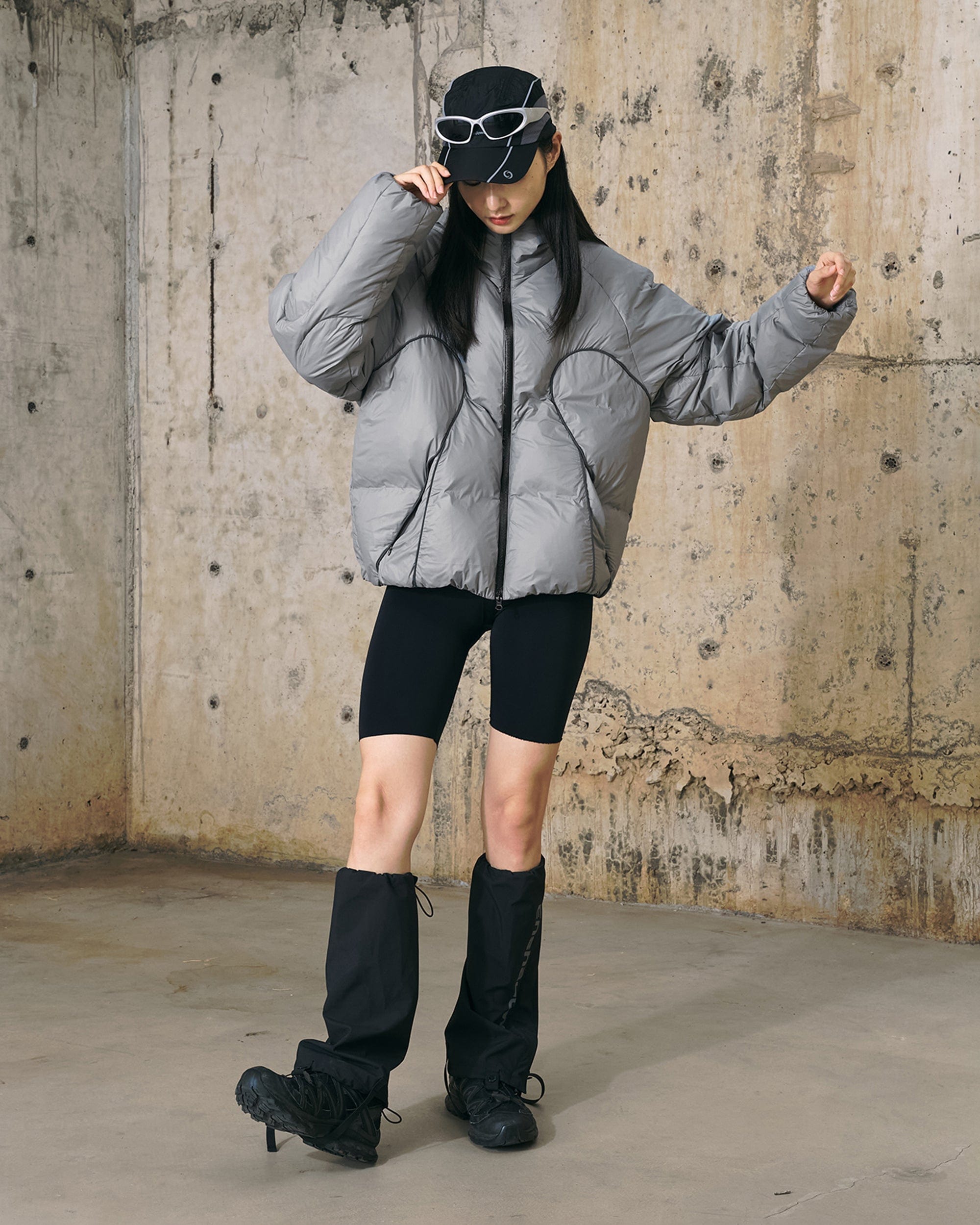 ENSHADOWER Alien Quilted Line Down Jacket