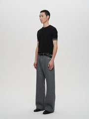 CATSSTAC Floral Embroidered Flared Jeans