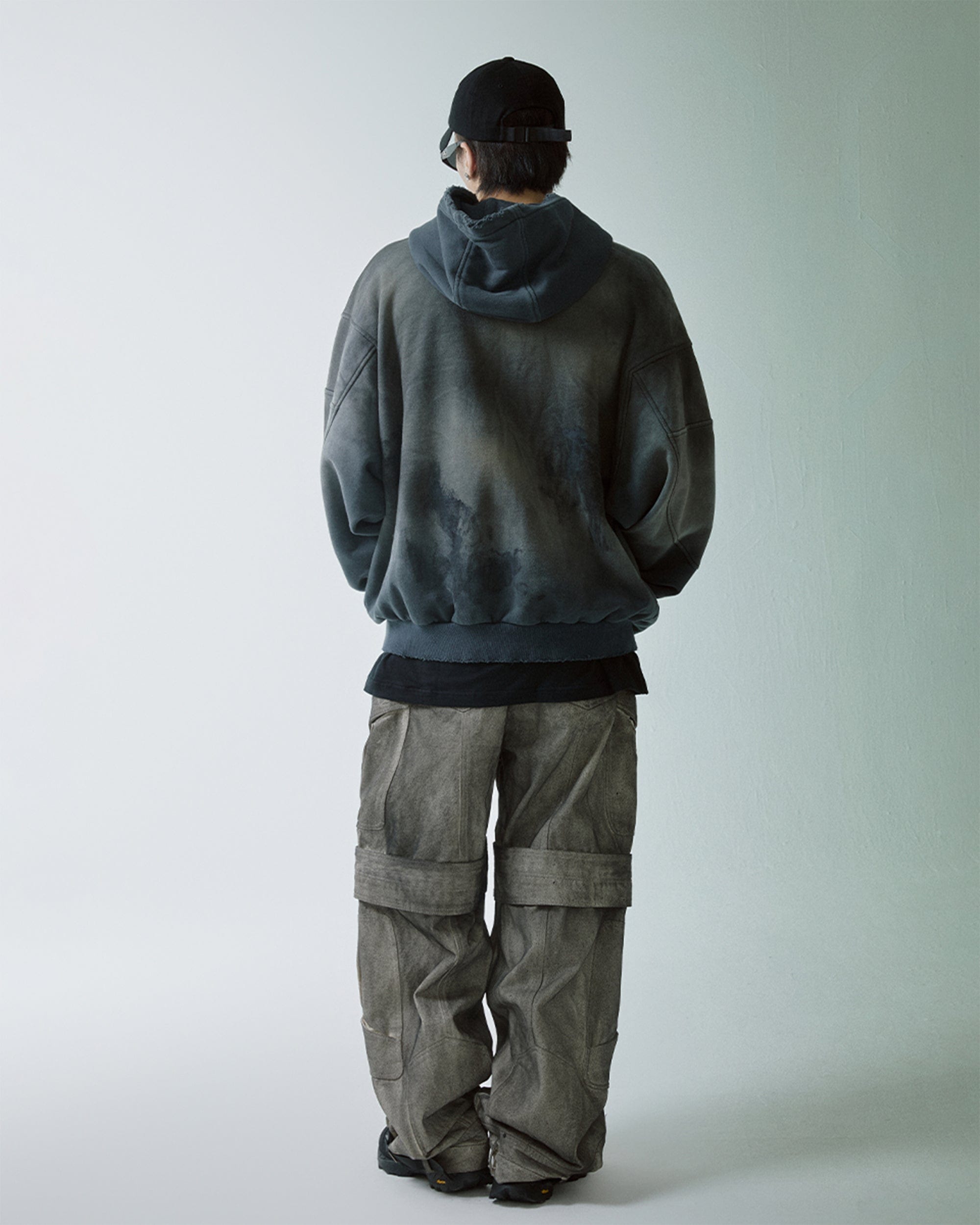 F2CE Distressed Spliced Hoodie