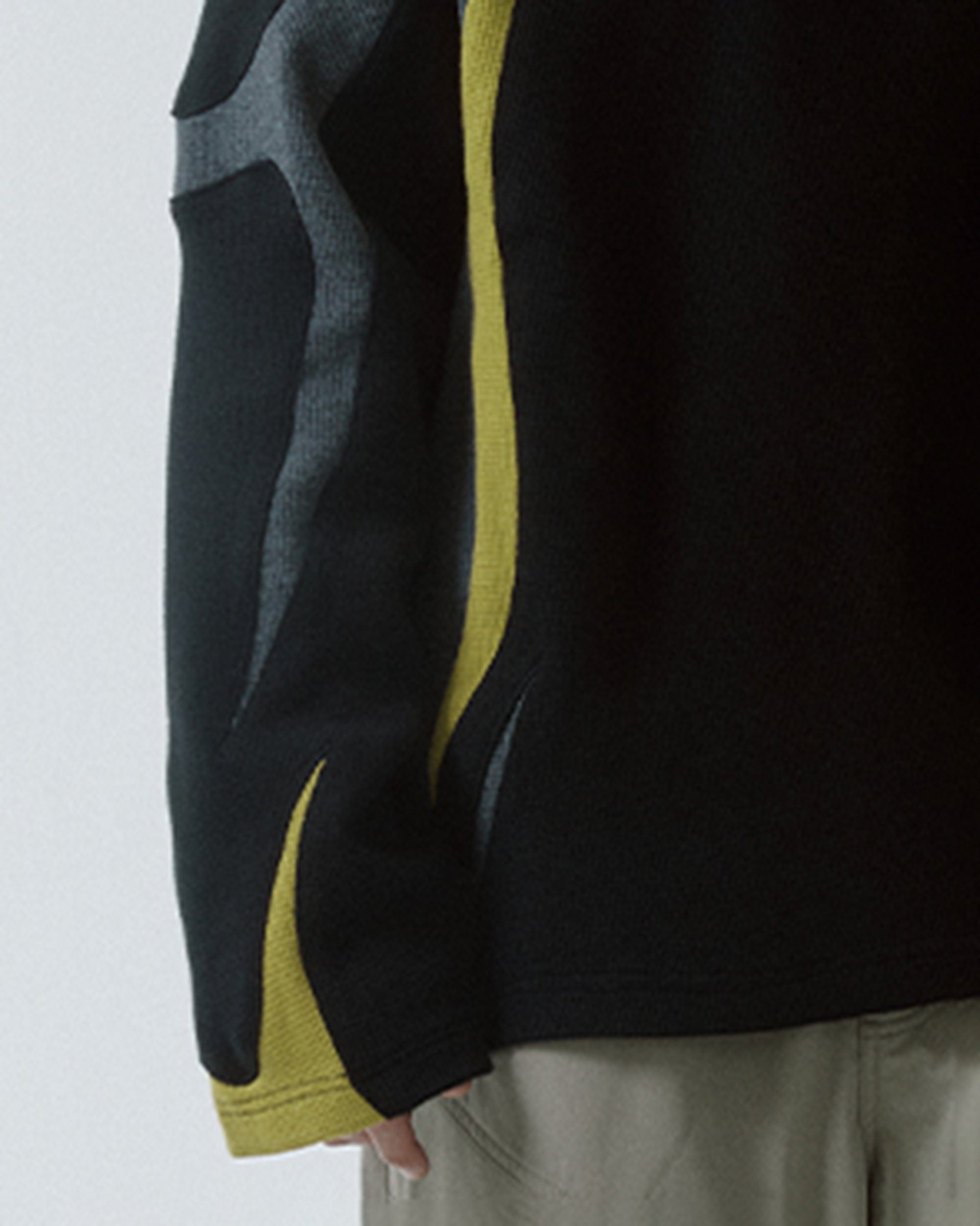 F2CE Modern Deconstructed Waffle Sweatshirt