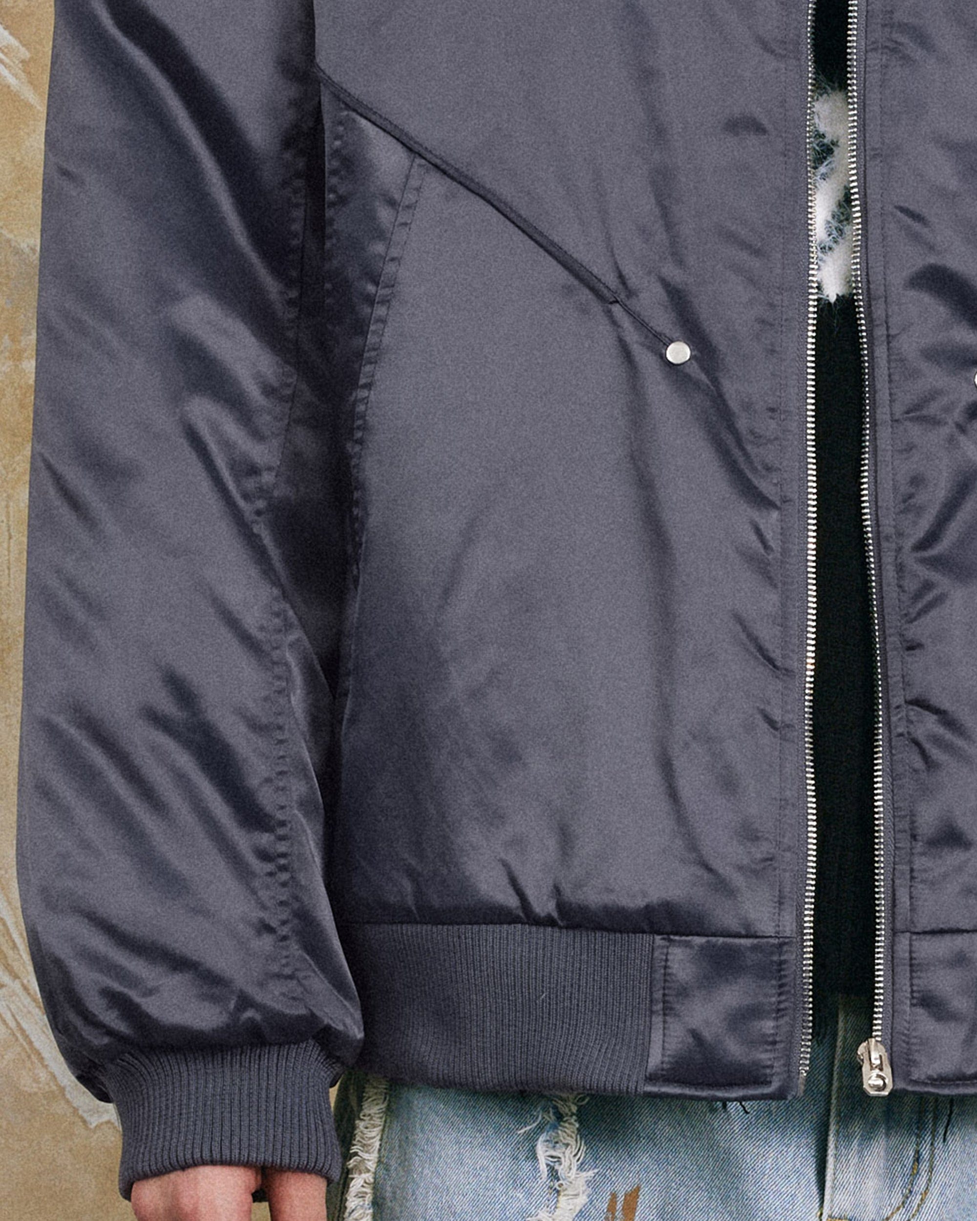 OVDY Modern Big-pocket Cotton-Padded Baseball Jacket