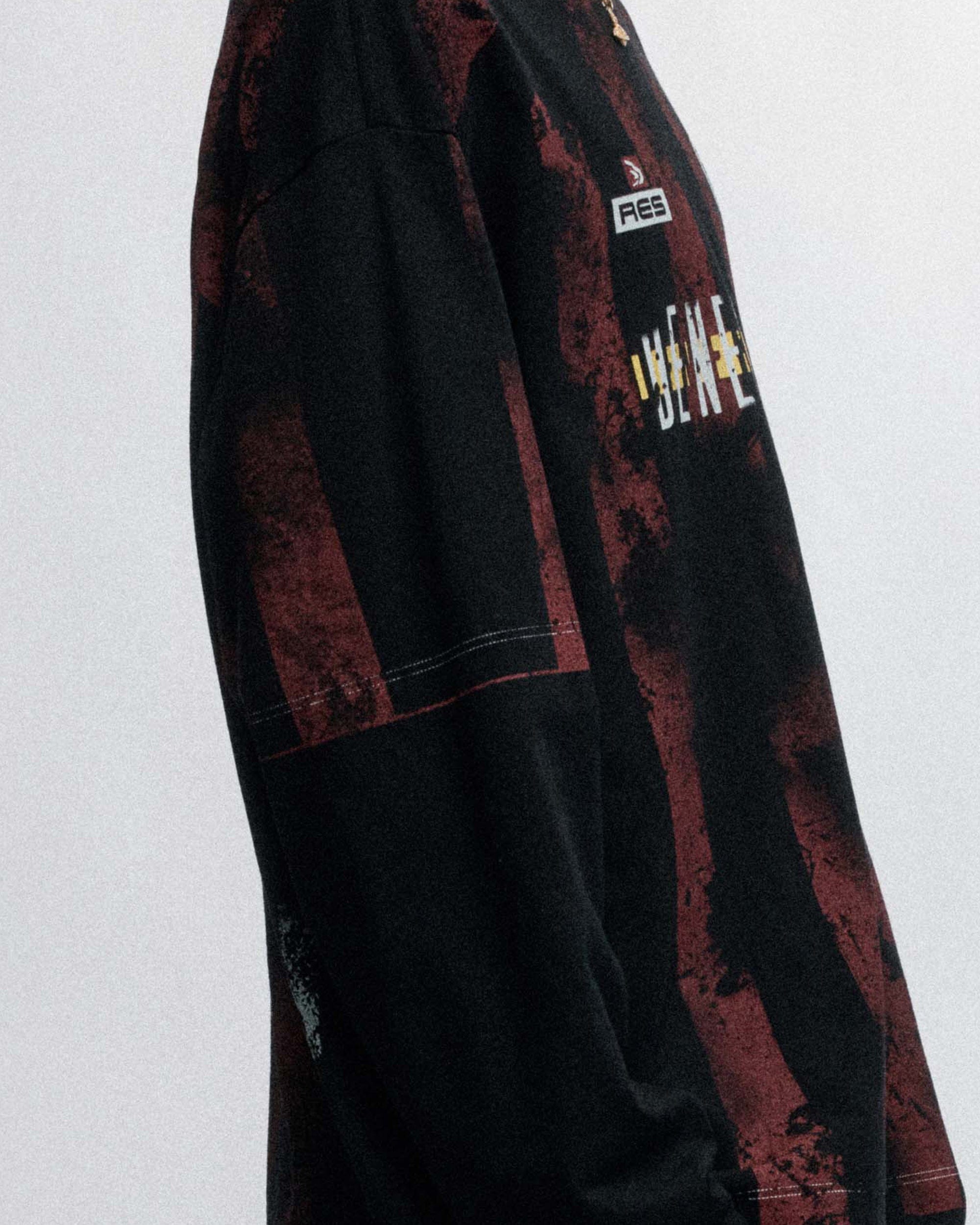 OVDY Retro Distressed Long-Sleeve Jersey