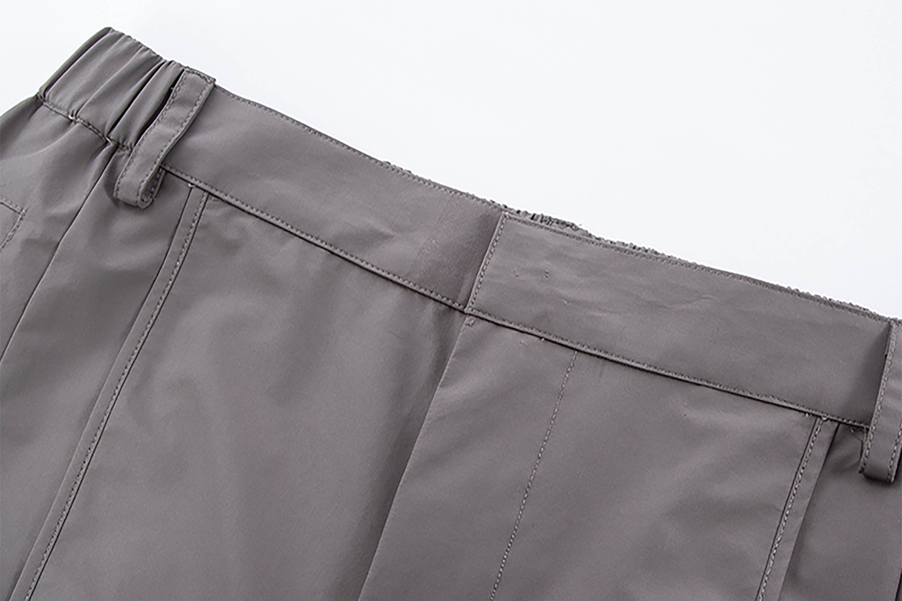 F2CE Cut-Out Curved Paneled Tech Pants