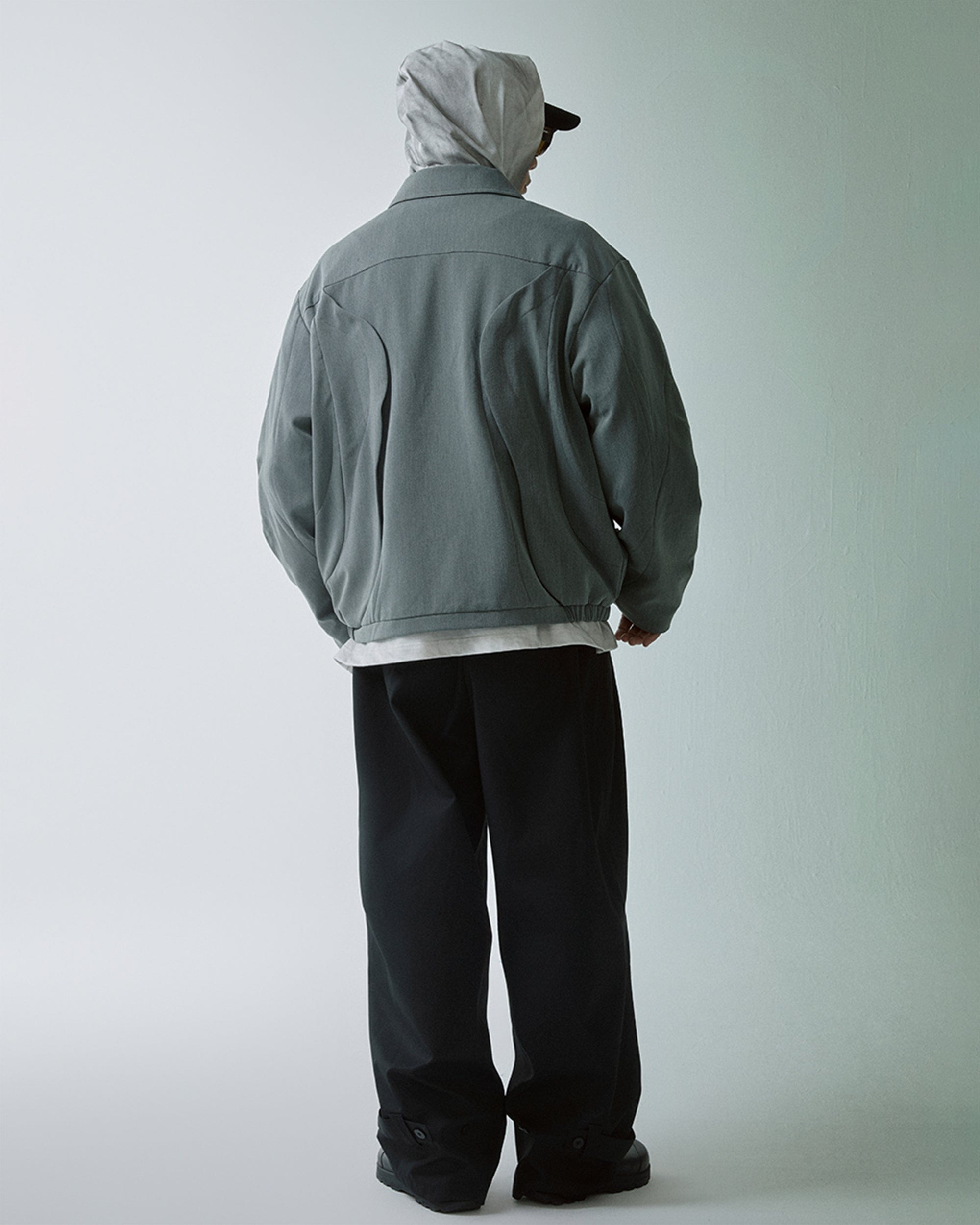 F2CE Deconstructed Layered Zip-Up Jacket