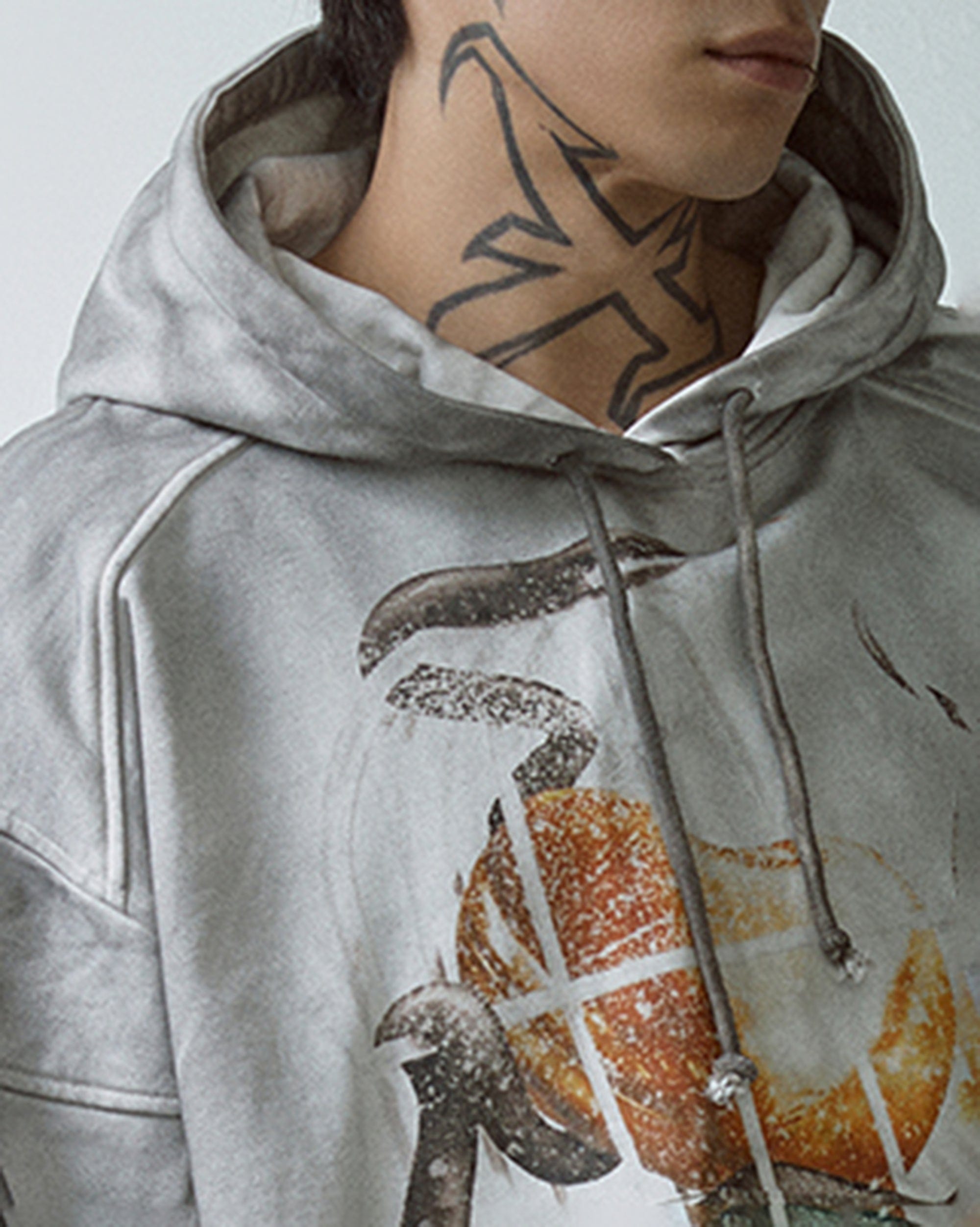F2CE Retro Deconstructed Snake Hoodie