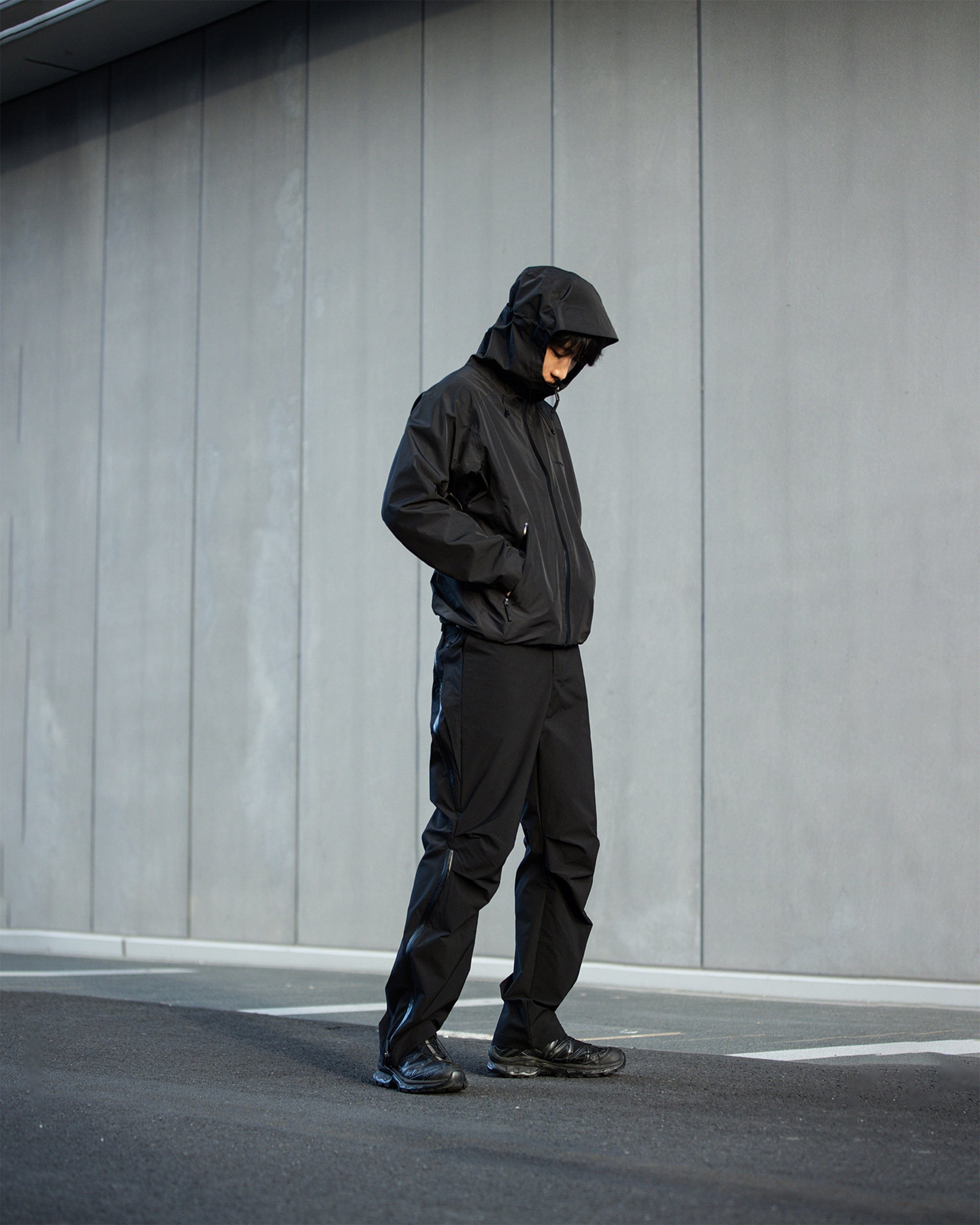 ENSHADOWER Modern Pleated City Pants