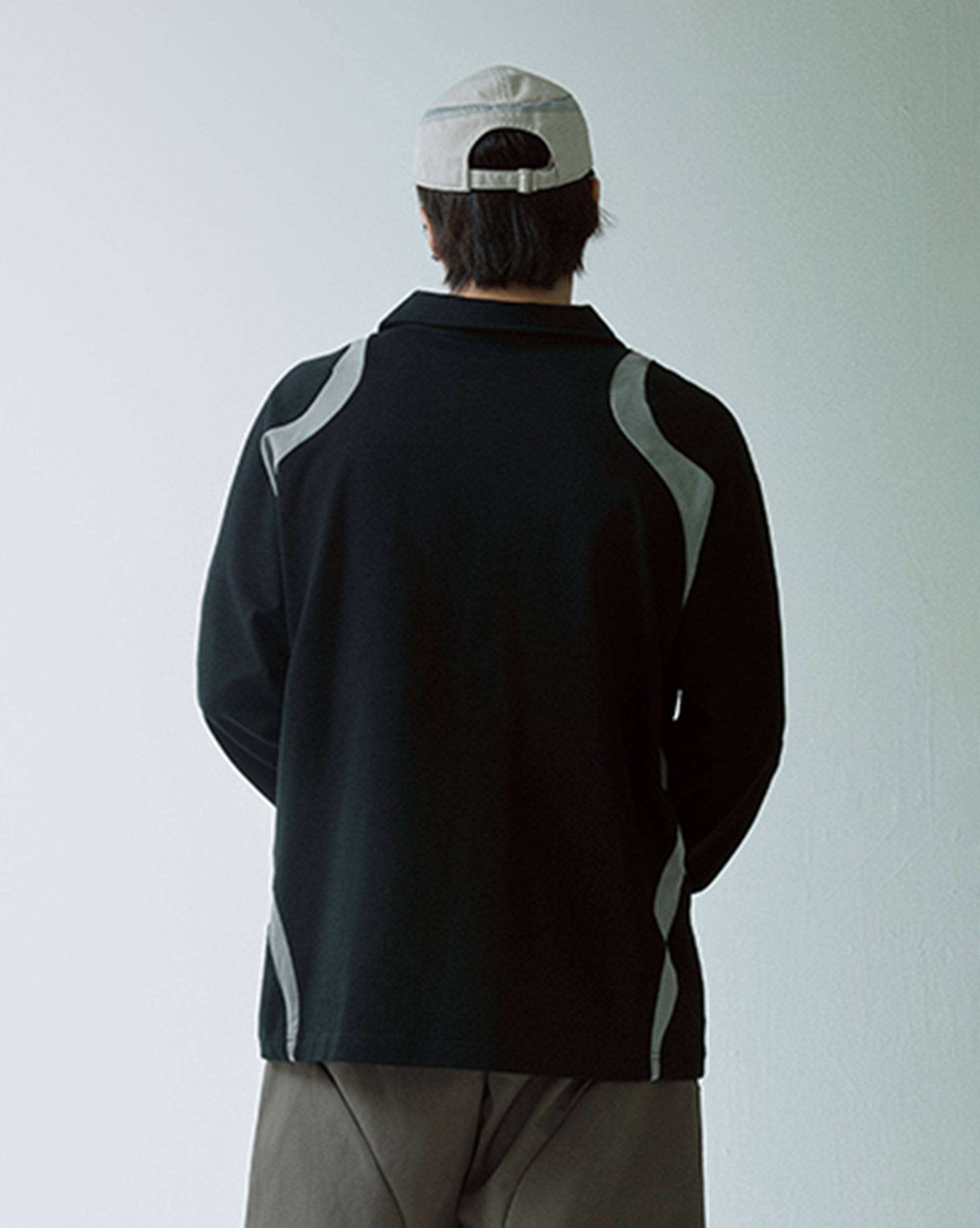 F2CE Retro Deconstructed Raglan Long-Sleeve Tee