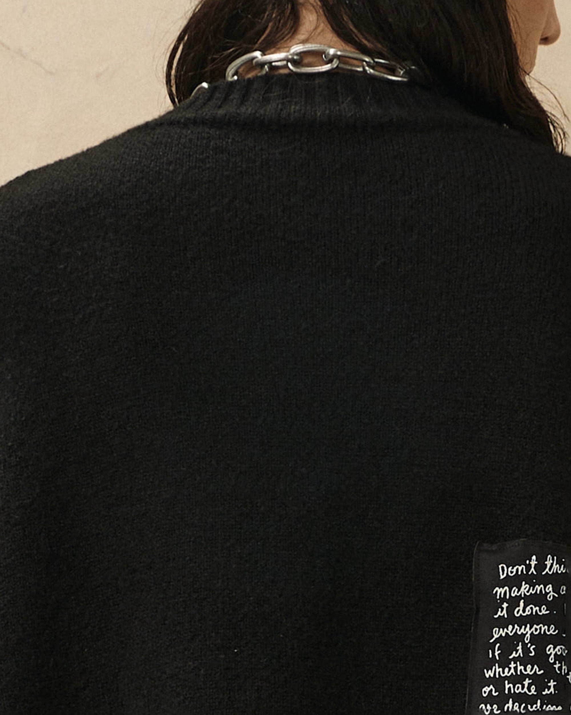 OVDY Color-Blocked Patchwork Sweater