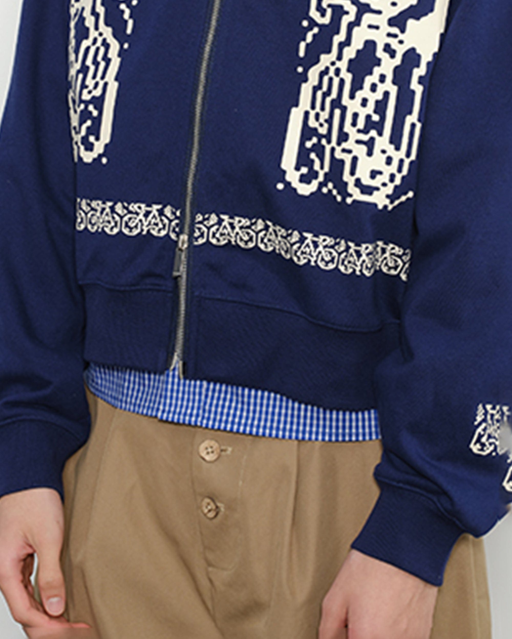 KREATE Bicycle Knitted Zip-Up Jacket