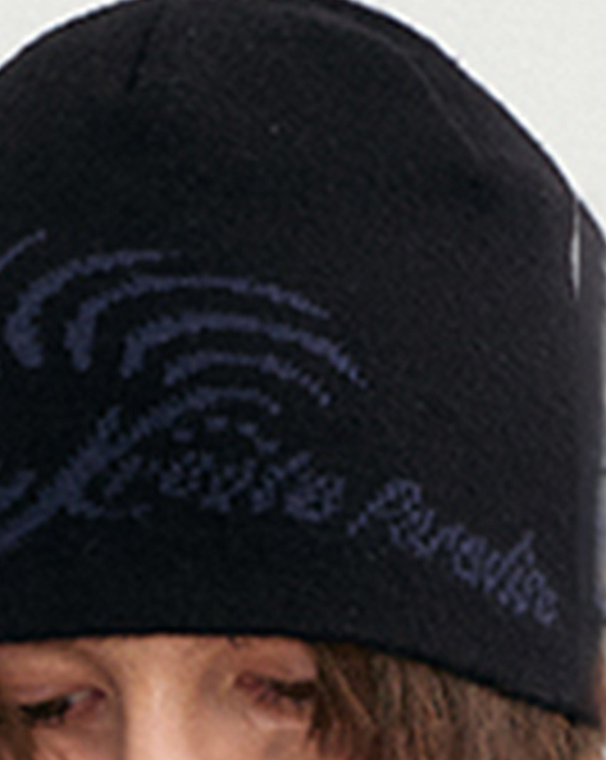 KREATE Knitted Logo Swirl Pattern Hat