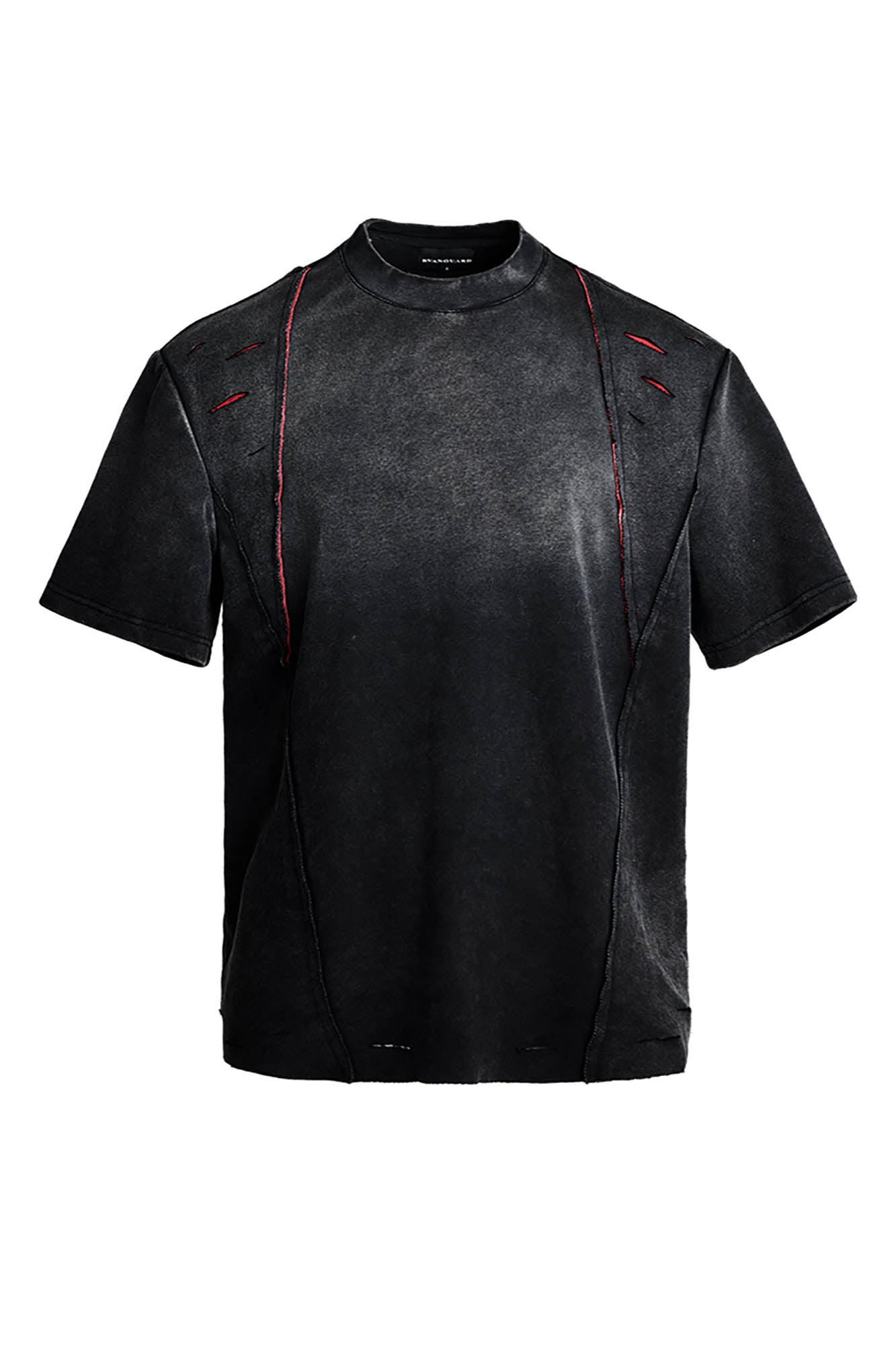 SSIN7 Distressed Scar Spliced T-Shirt