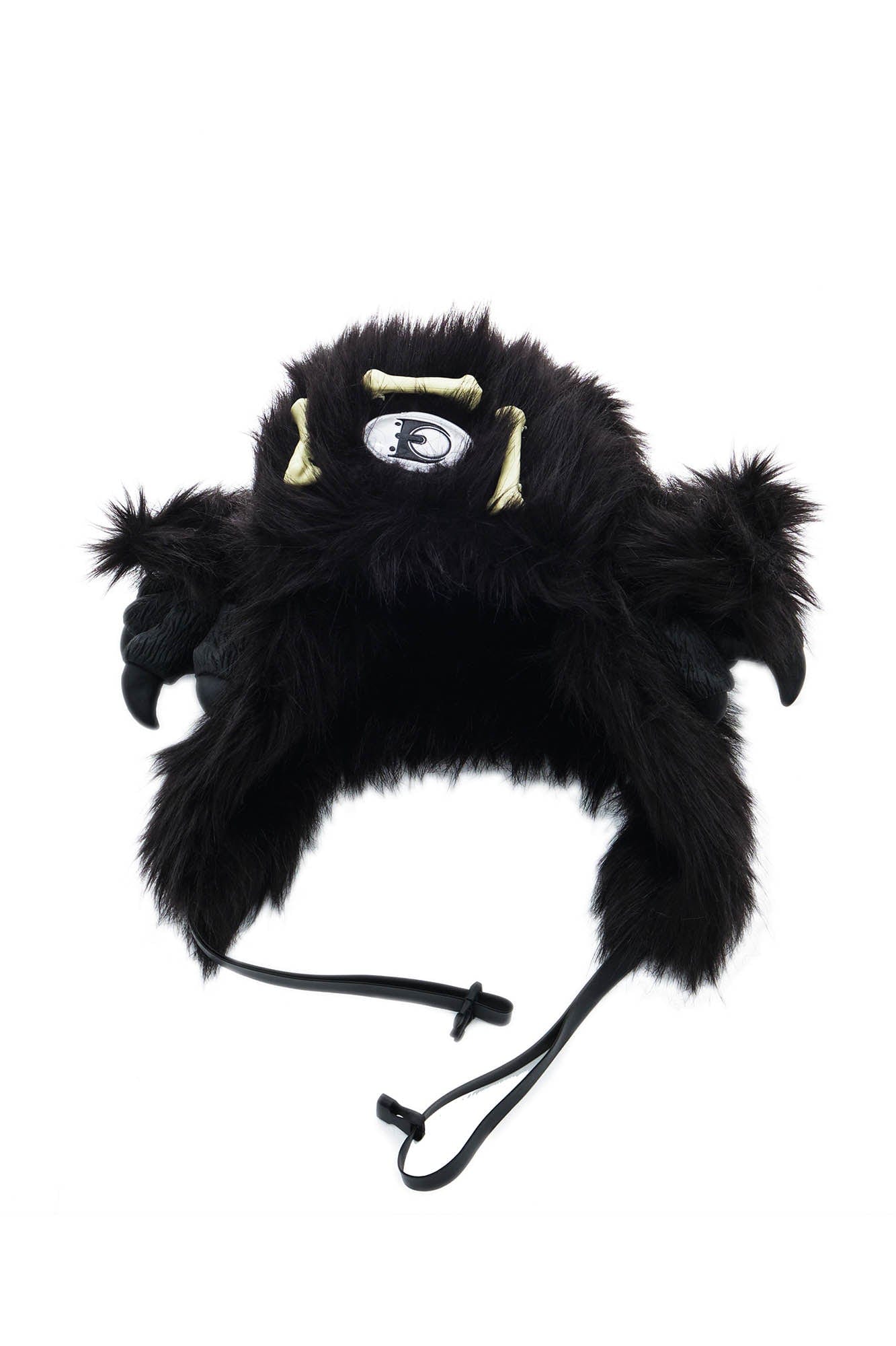 EMBRYO Fuzzy Bone Claw Faux Fur Hat