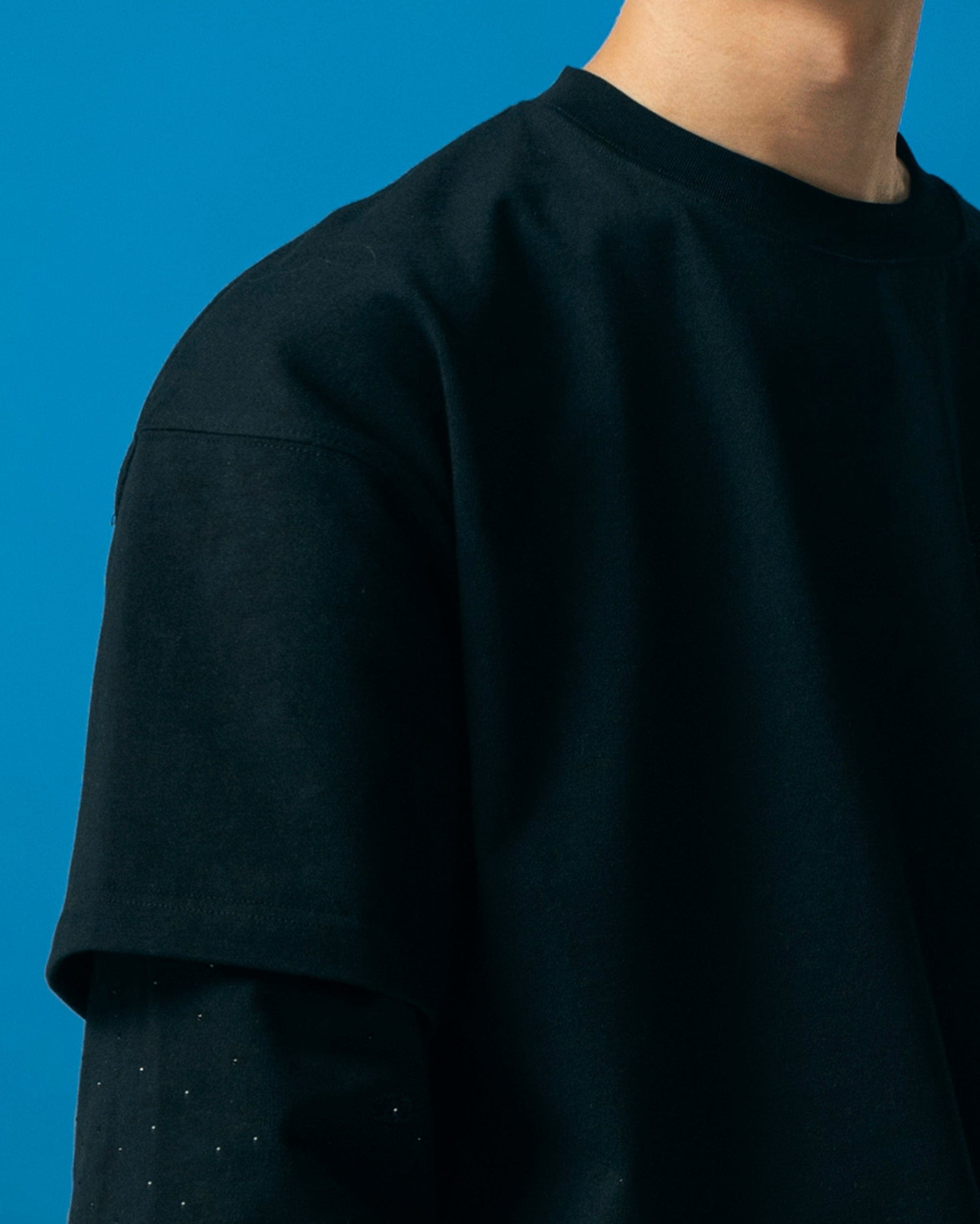 MAKEMORE Layered Long-Sleeve Tee