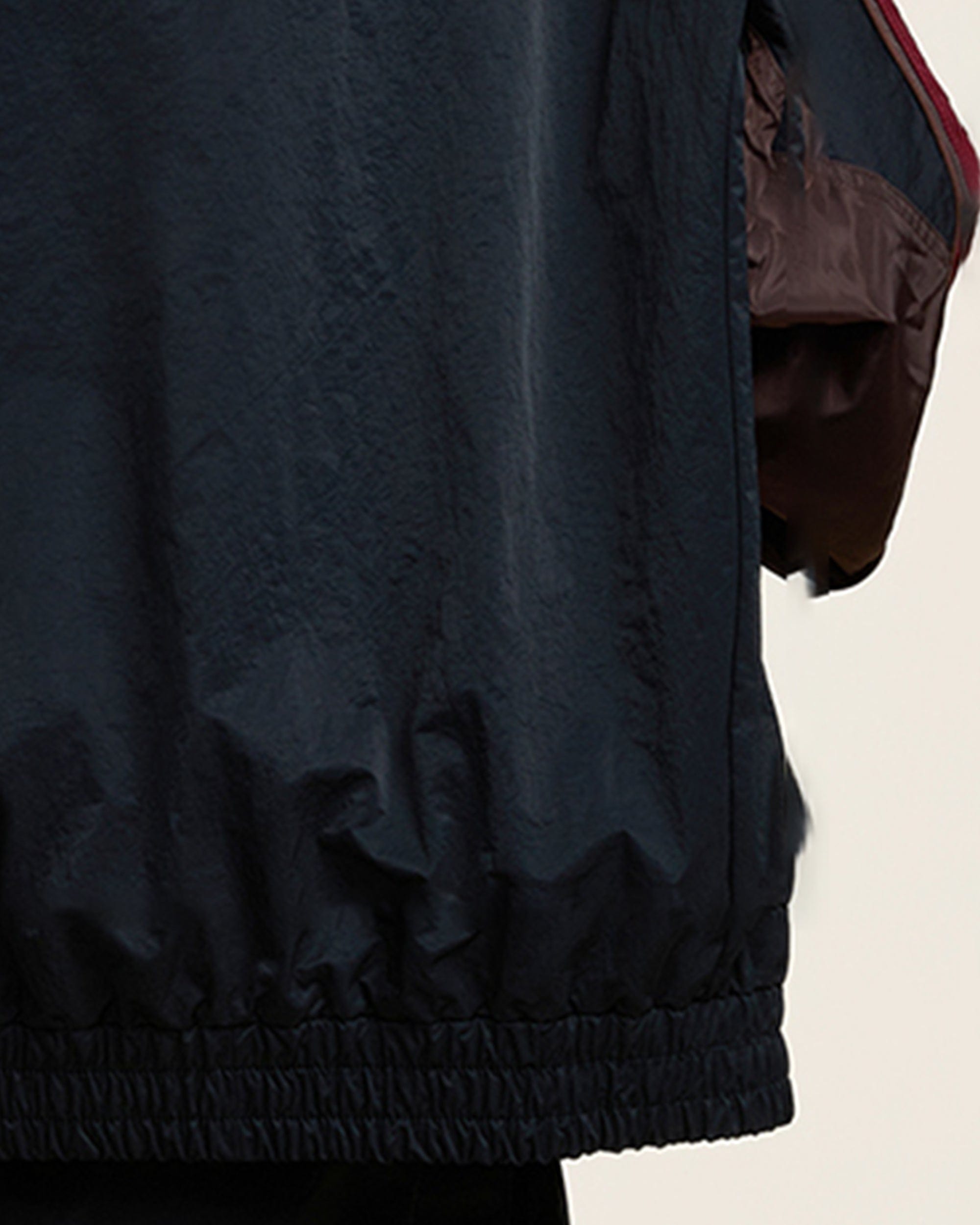 OPICLOTH Classic Color Block Stand Collar Jacket