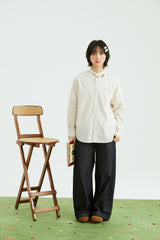 ONADAILYBASIS Essential Curved Paneled Raw Jeans