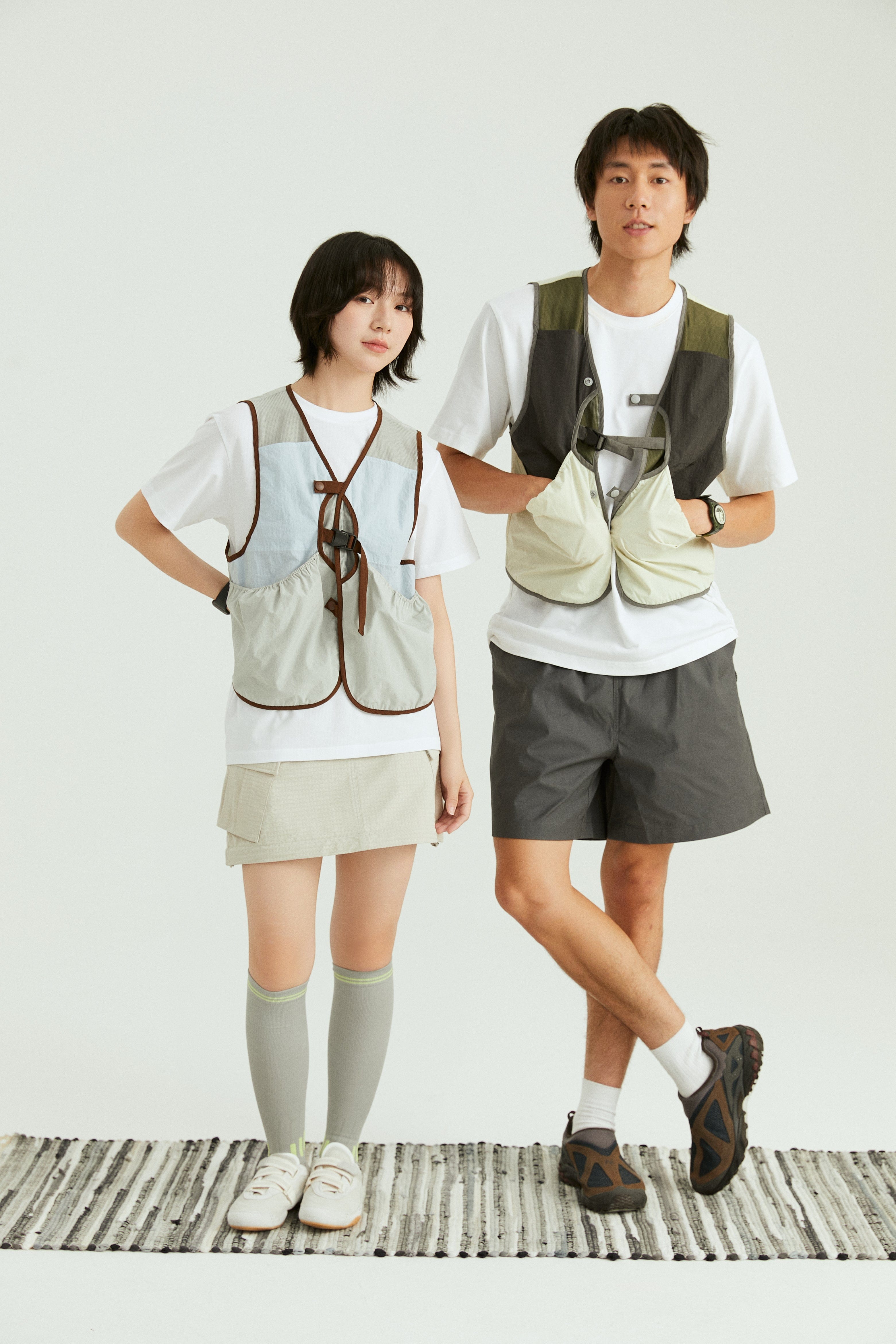 ONADAILYBASIS Trail Water-Repellent Contrast Utility Vest