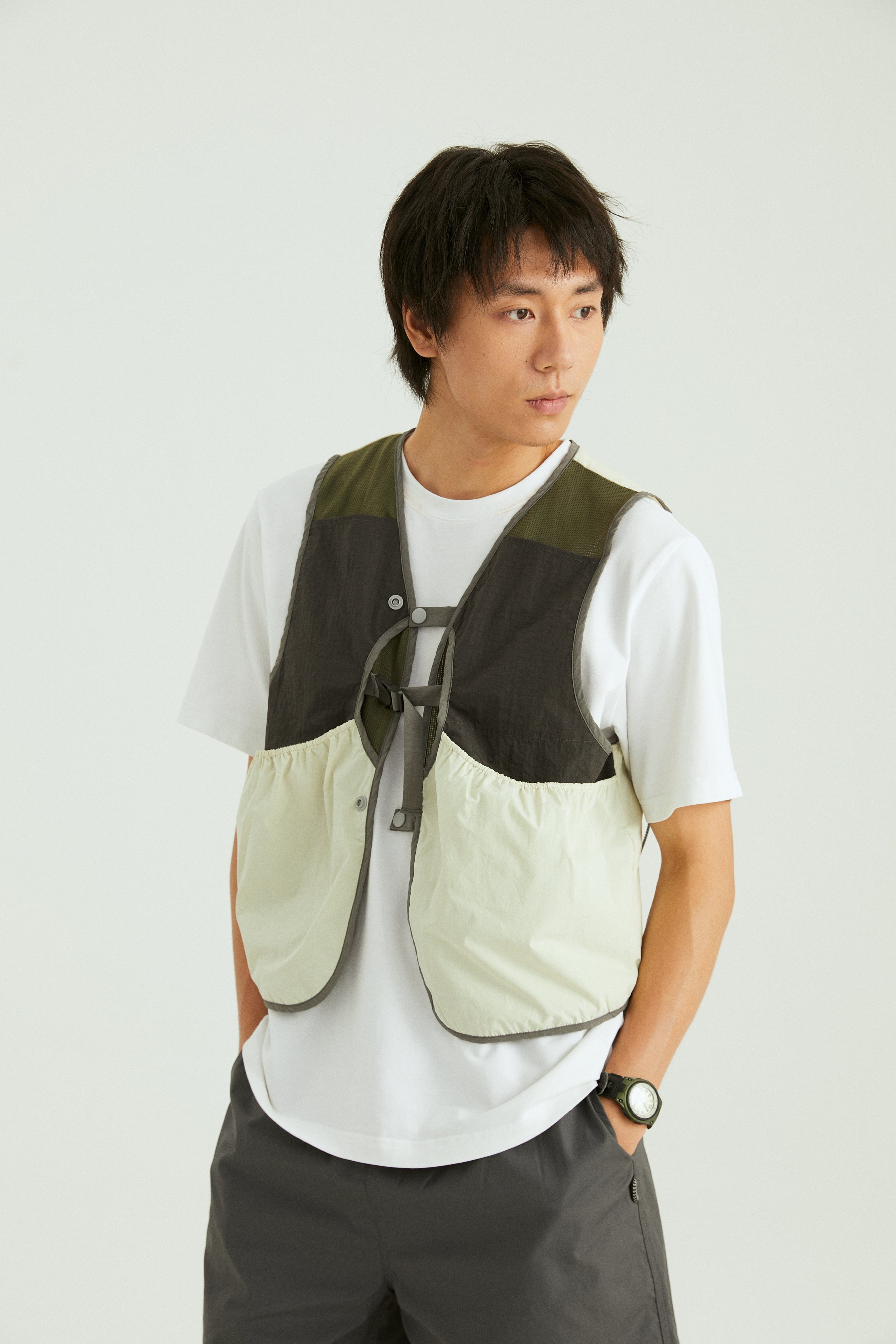 ONADAILYBASIS Trail Water-Repellent Contrast Utility Vest