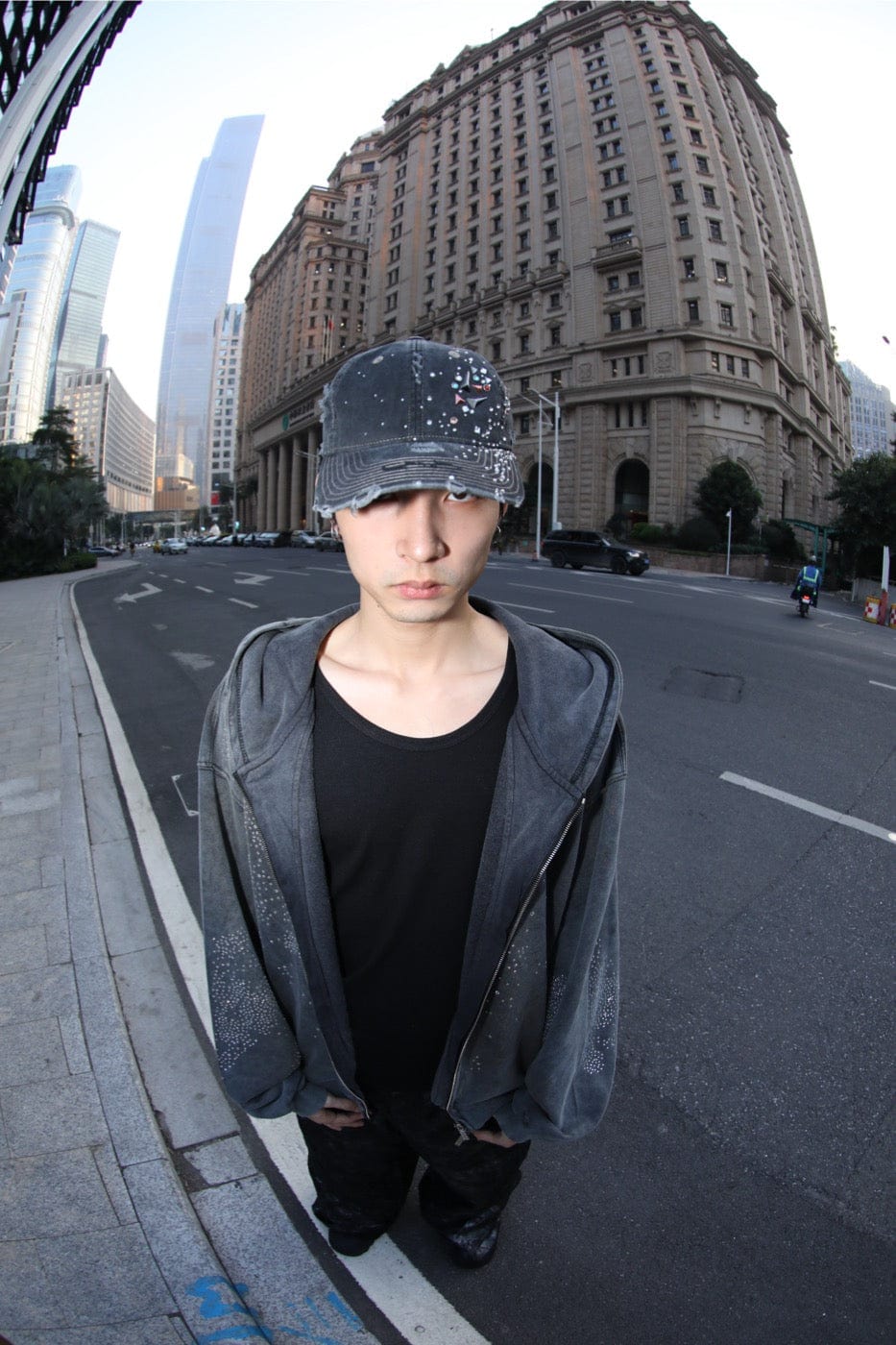 DND4DES Crystallized Distressed Hat