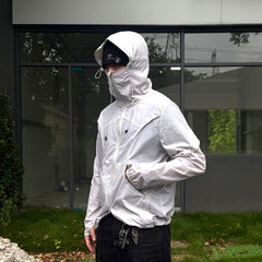CATSSTAC Arc Panel Dual-Zip UV Protect Hooded Jacket