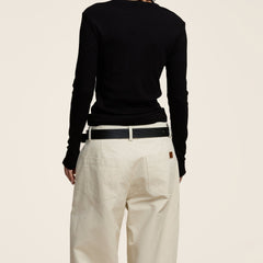 OPICLOTH Classic Embossed Leather Belt