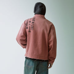 F2CE Distressed Badge Patchwork Jacket