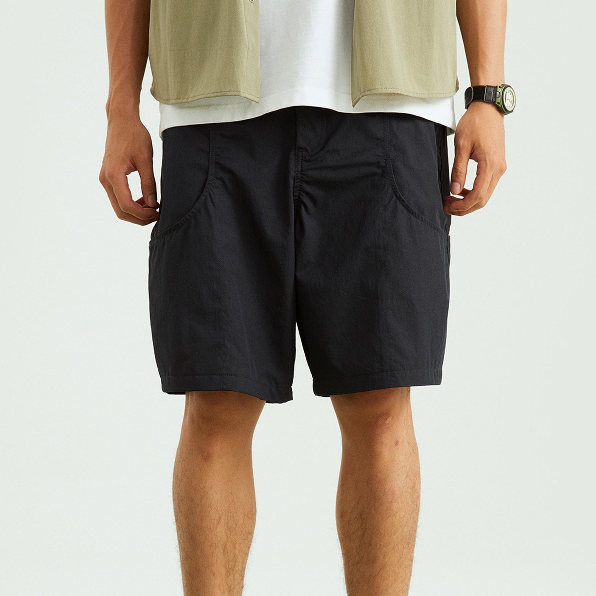 ONADAILYBASIS Layered Pocket Quick-Dry Outdoor Shorts
