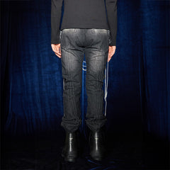 DND4DES Shoelace Washed Jeans