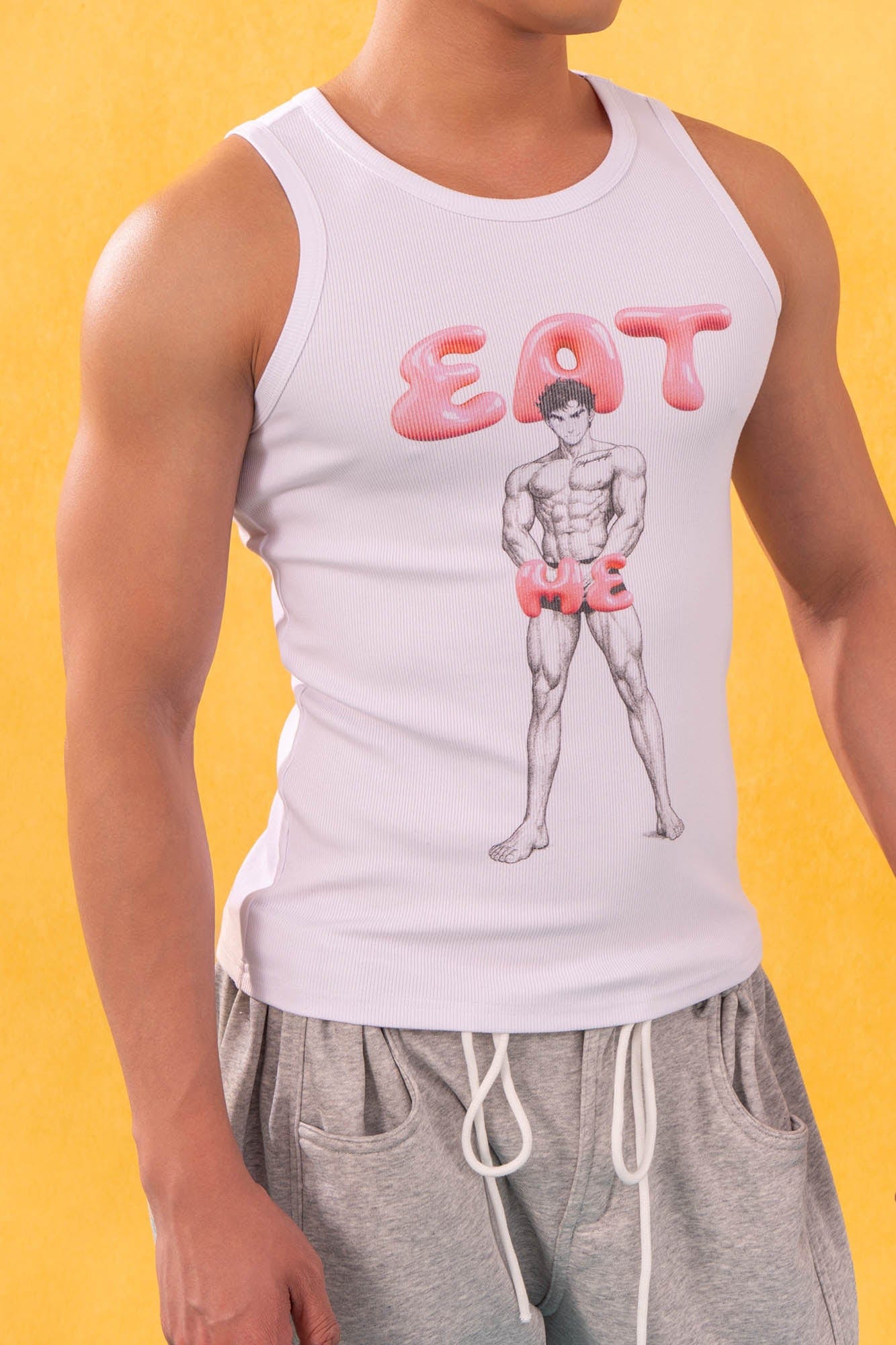 CLP Eat Me Graphic Tank Top
