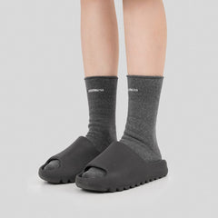 UNDERWATER Embroidered Socks Grey