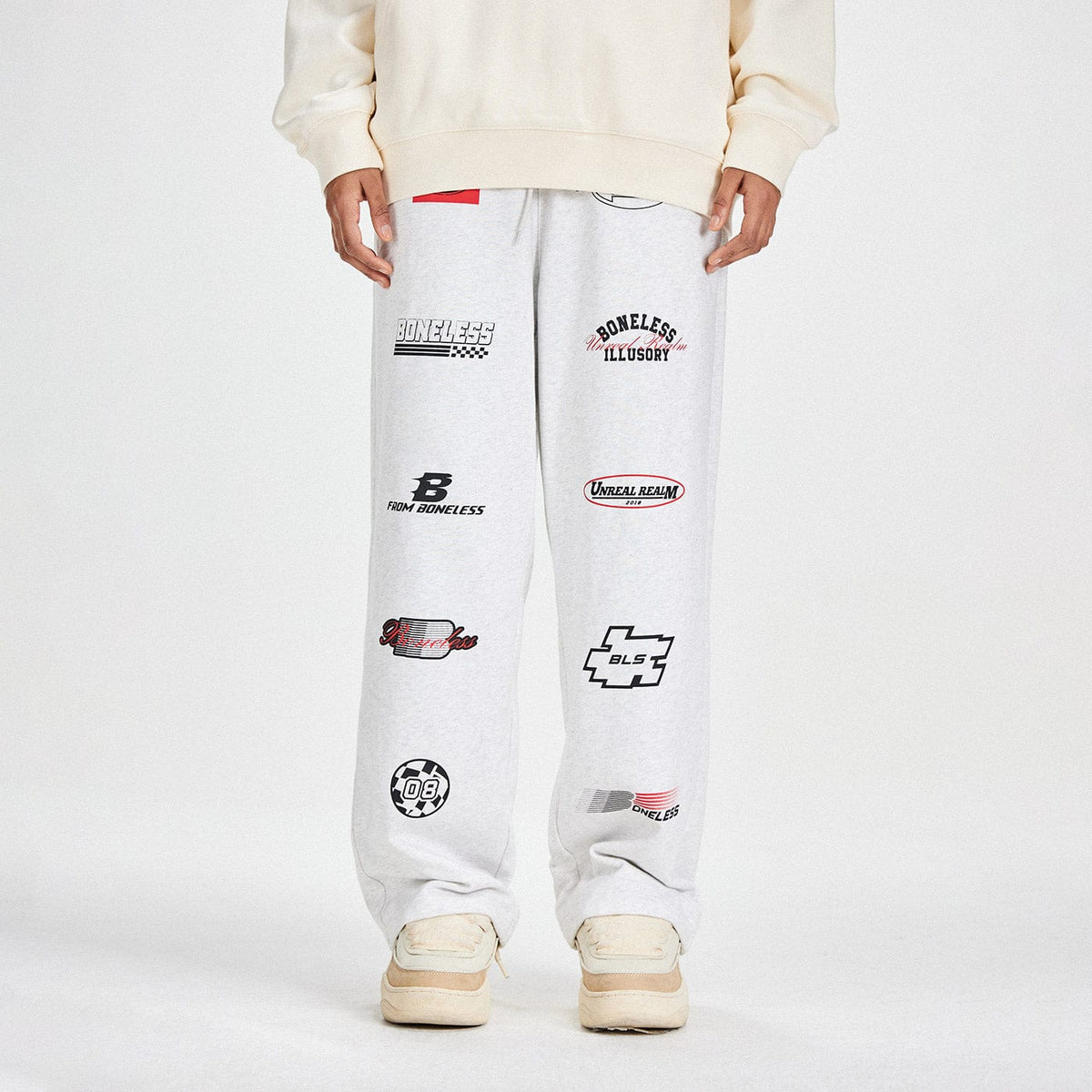 BONELESS Racing Logo Sweatpants