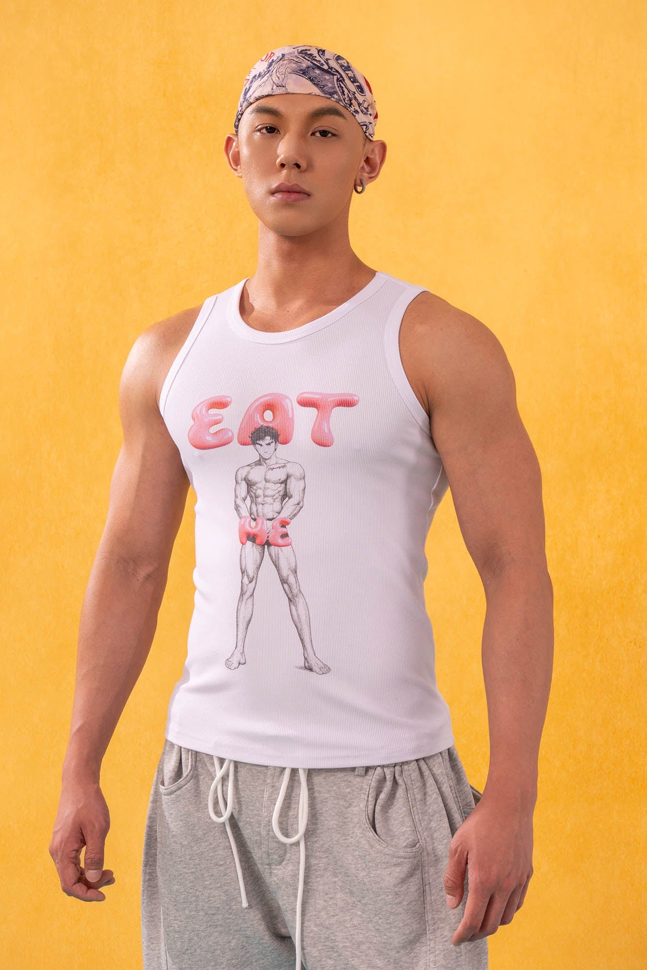 CLP Eat Me Graphic Tank Top