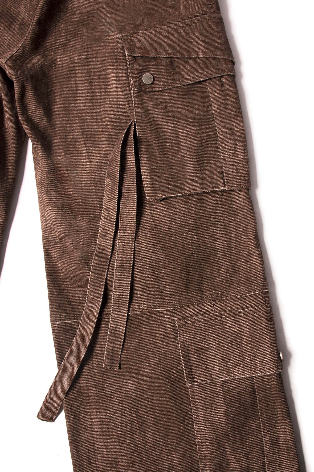 RELABEL Tie-Dye Multi-Pocket Pleated Straps Cargo